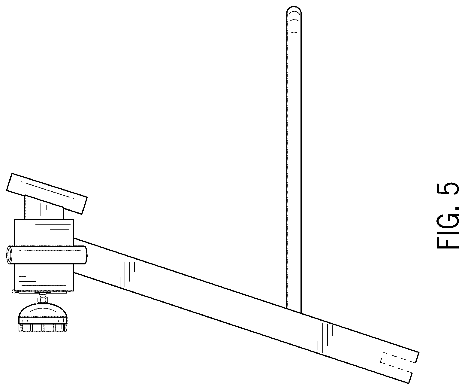 Patent USD1001049 Figure 5 – Boating rack