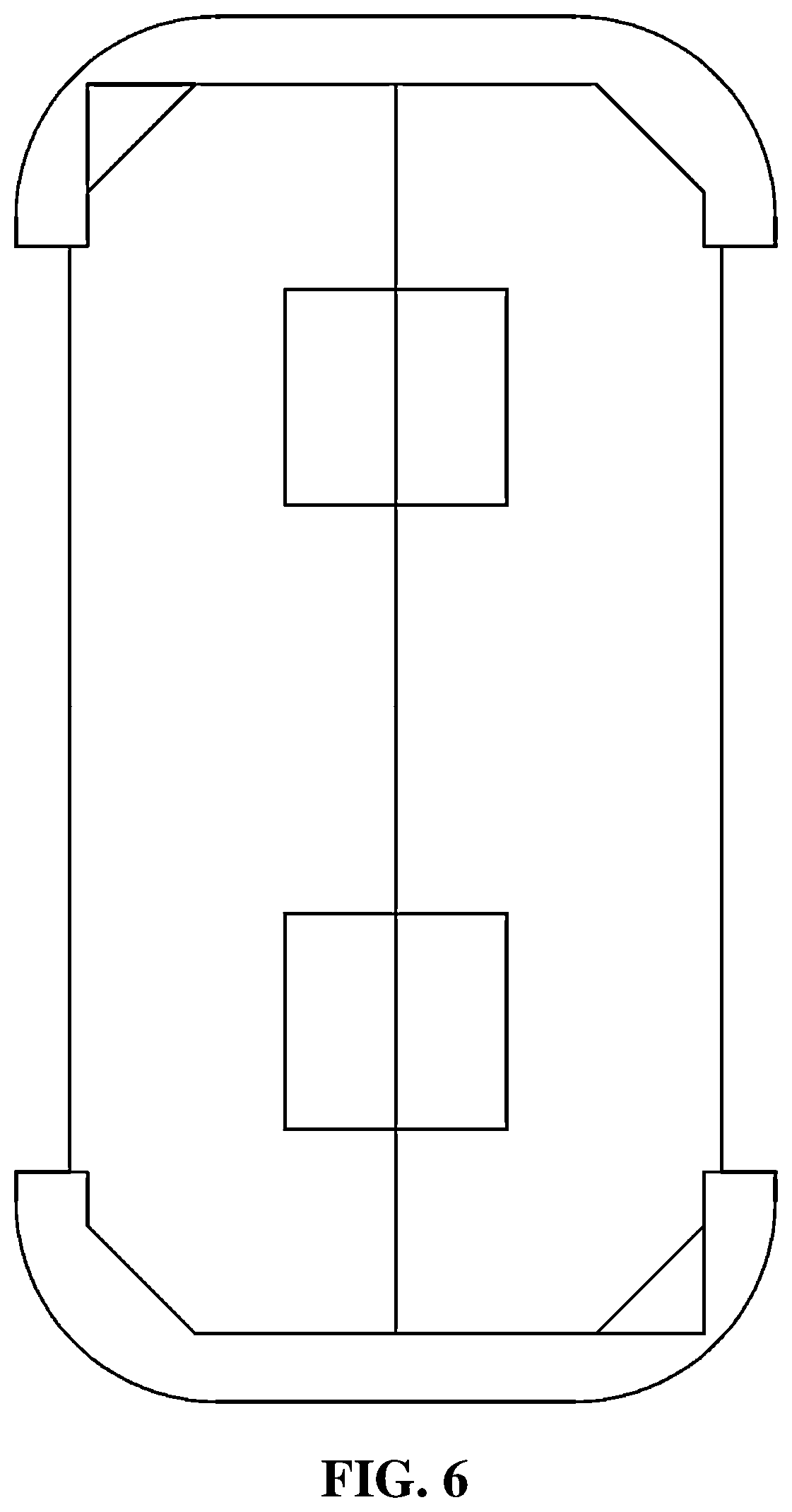 Patent USD1001051 Figure 4 – Packaging box insert
