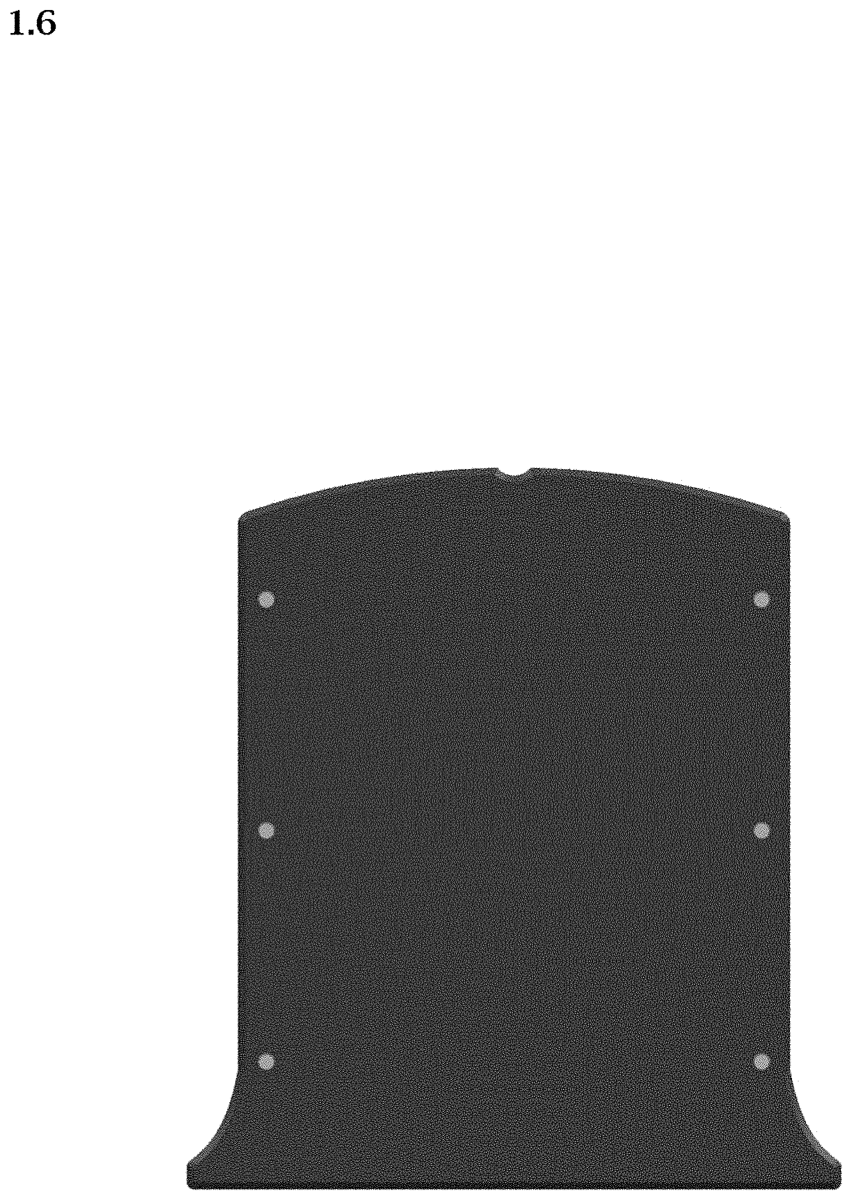 Patent USD1001052 Figure 6 – Mat for automobiles with rack