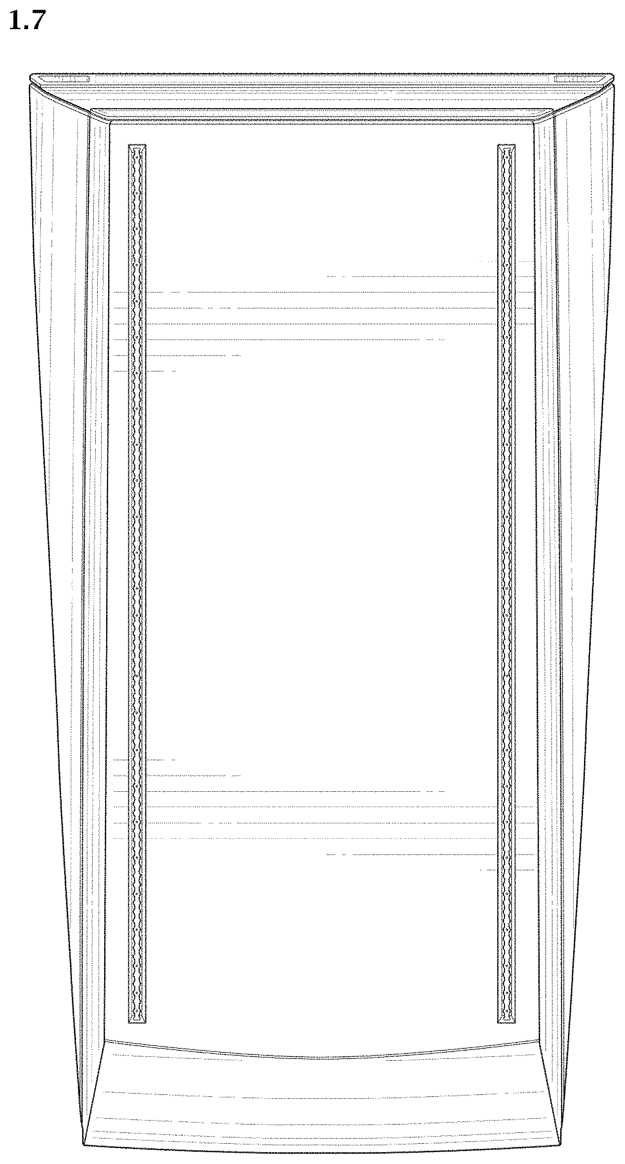 Patent USD1001053 Figure 7 – Pop-up camper for pick-up truck