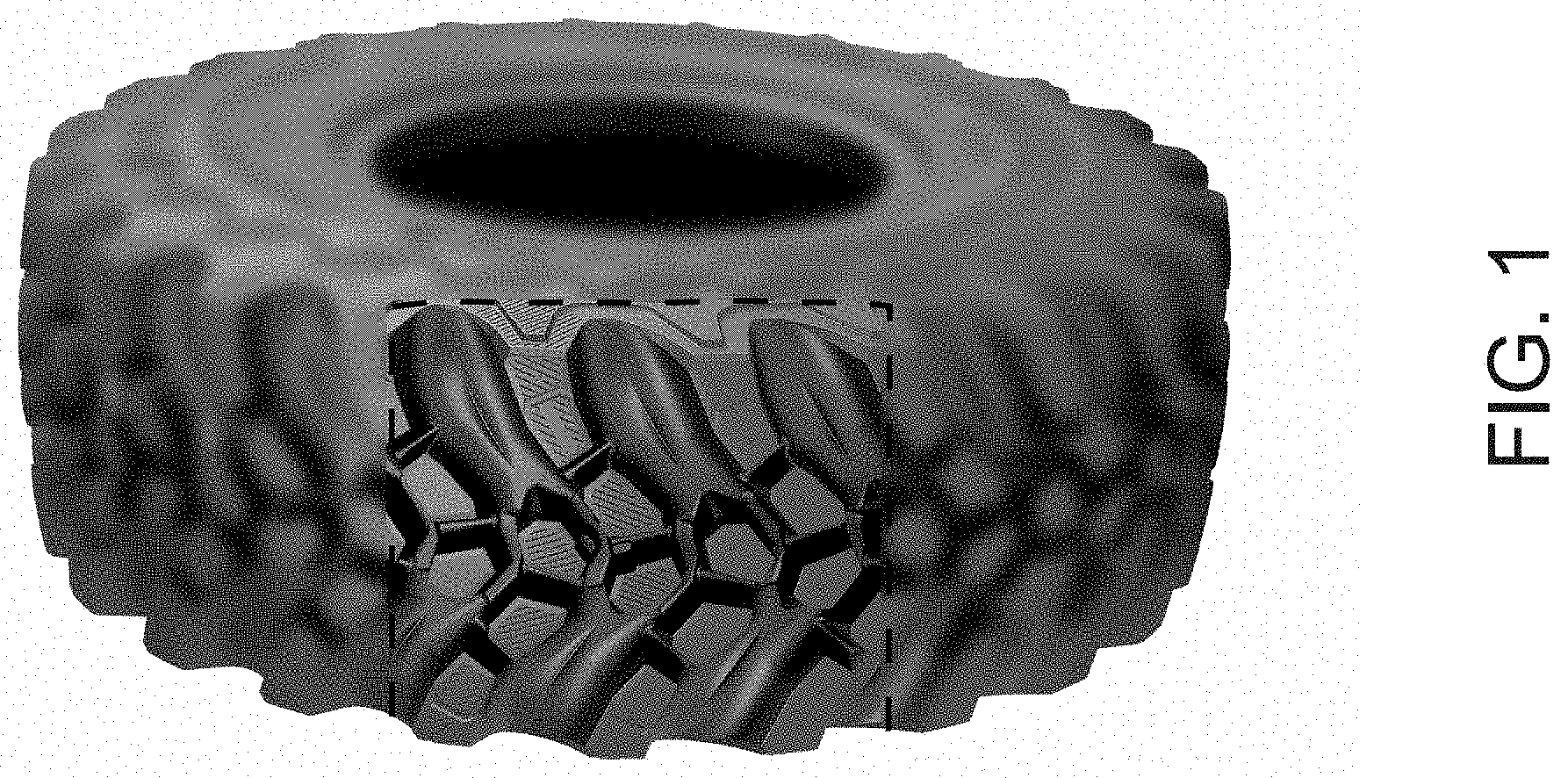 Patent USD1001057 — Tire — Figure 1