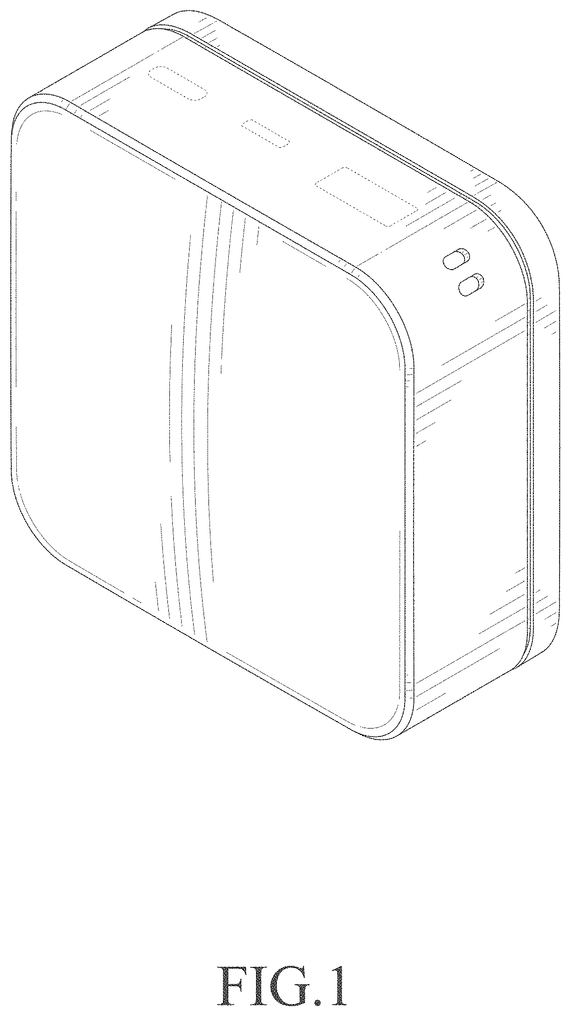 Patent USD1001060 Figure 1 – Power bank