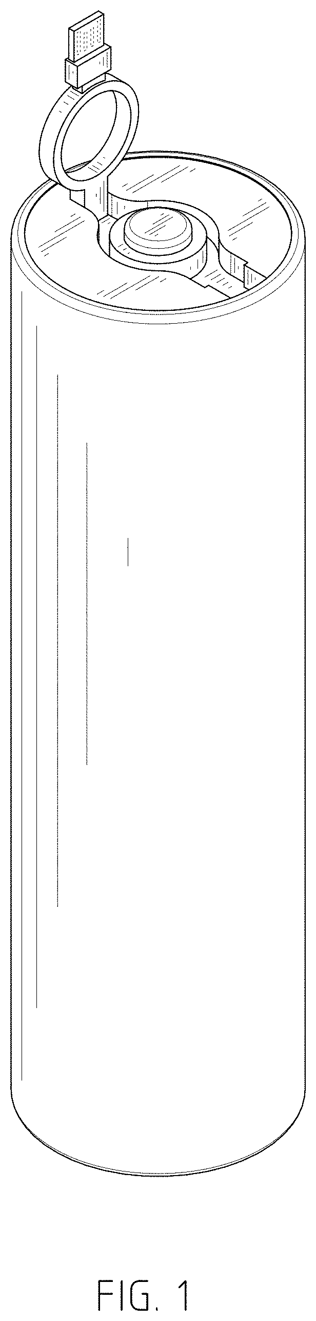 Patent USD1001061 Figure 1 – Rechargeable battery