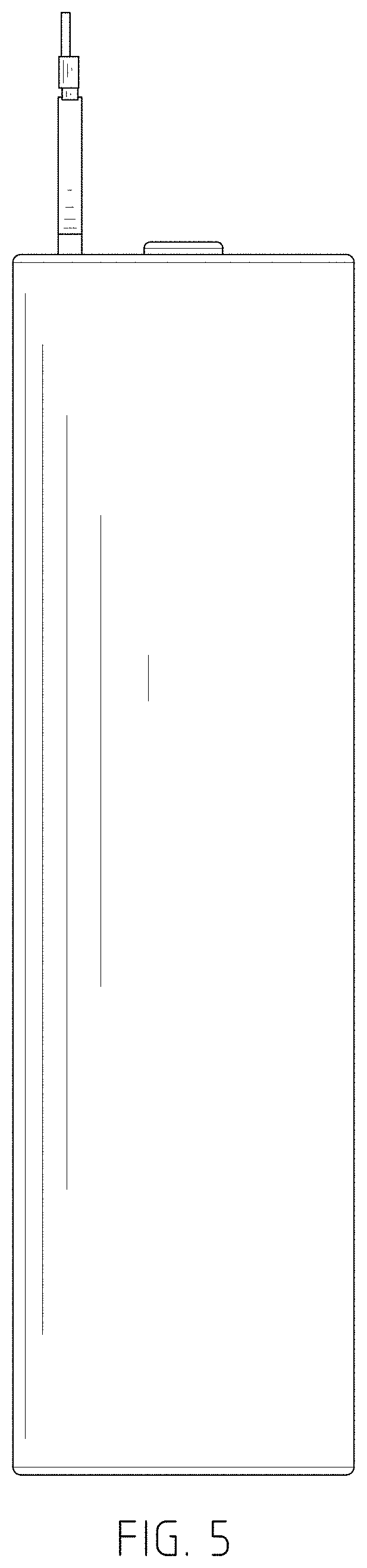 Patent USD1001061 Figure 5 – Rechargeable battery