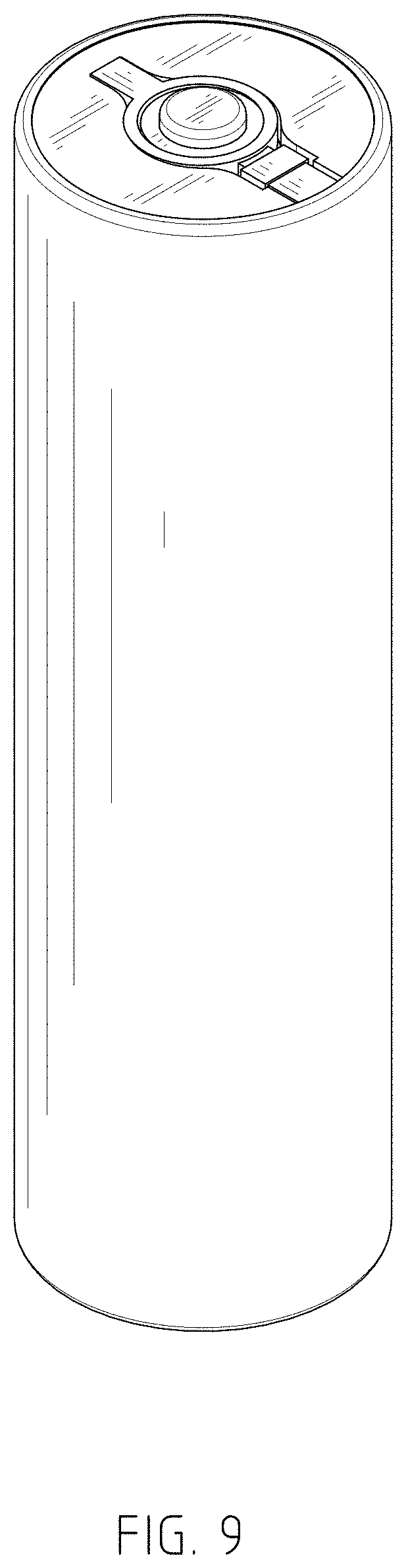 Patent USD1001061 Figure 9 – Rechargeable battery