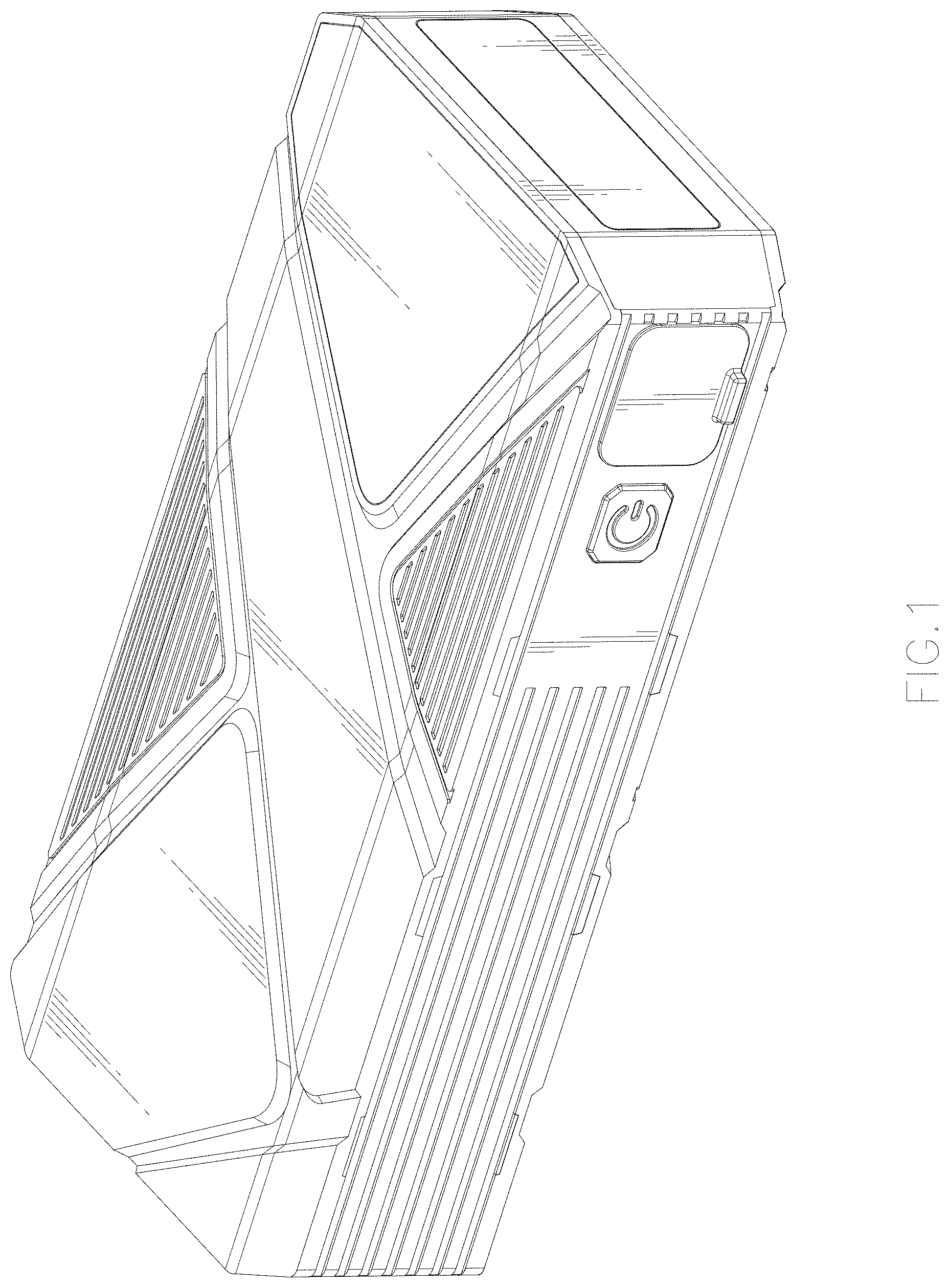 Patent USD1001062 Figure 1 – Emergency power supply for car