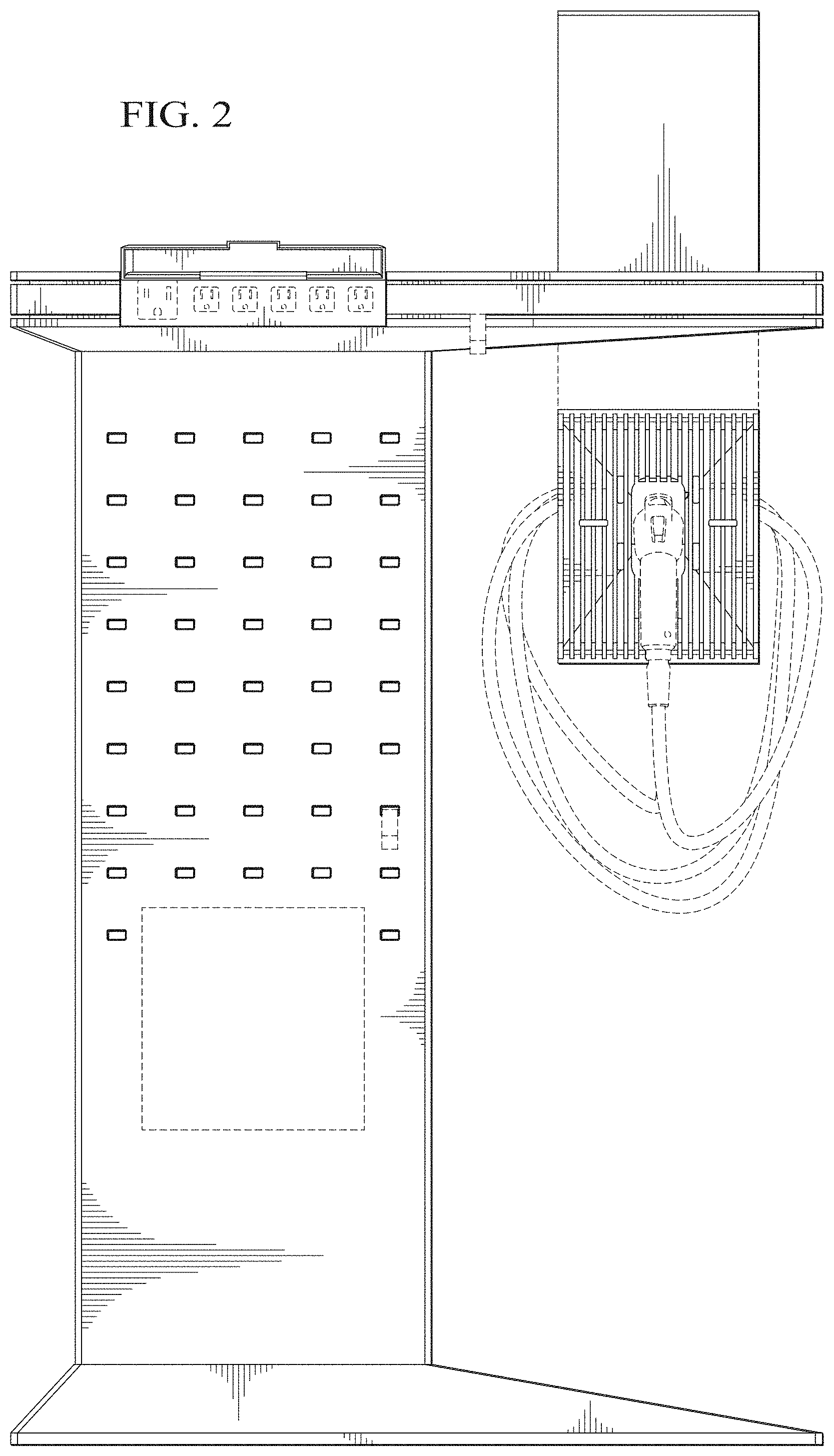 Patent USD1001063 Figure 2 – Charging device