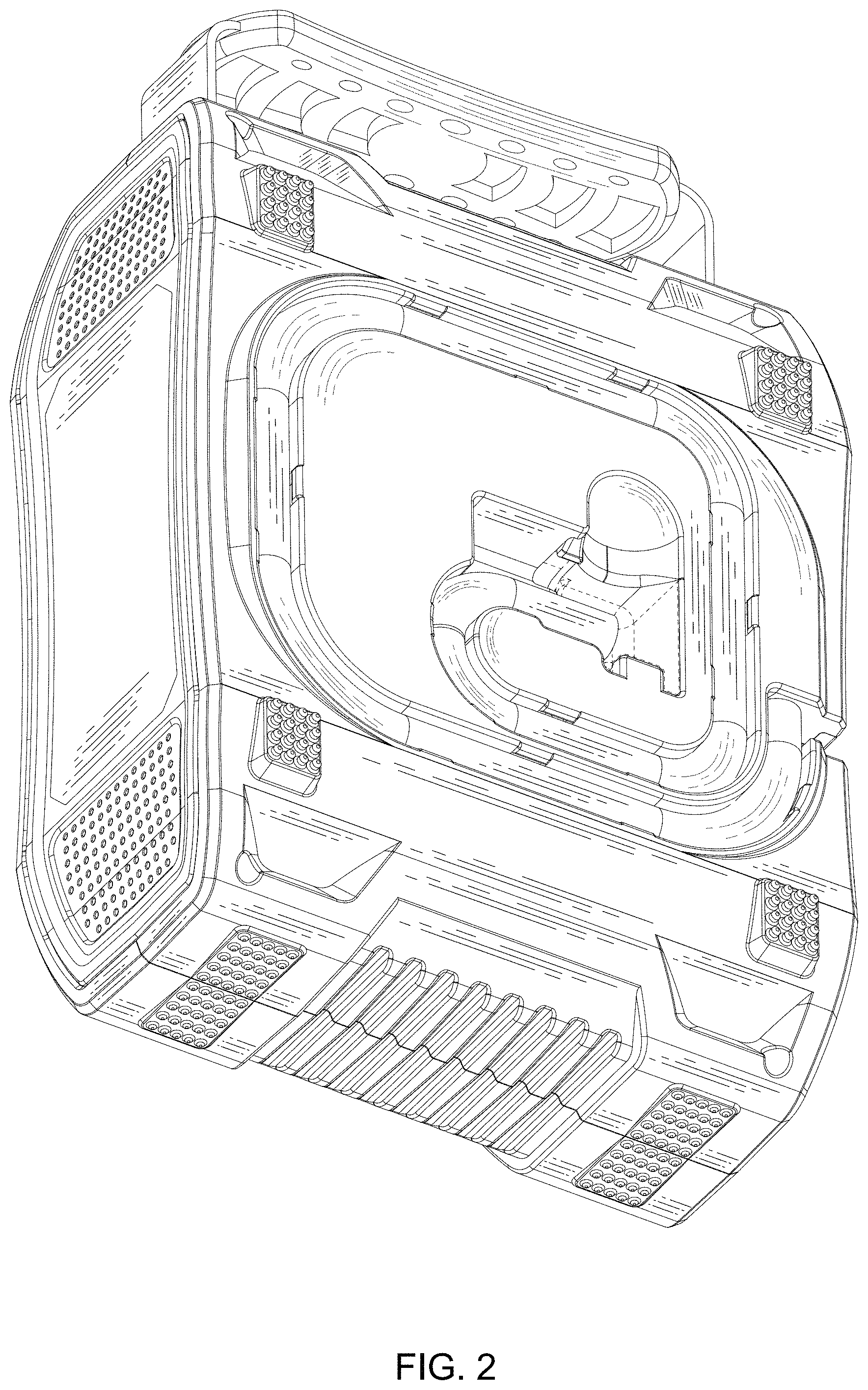 Patent USD1001065 Figure 2 – Jump starter with inflator