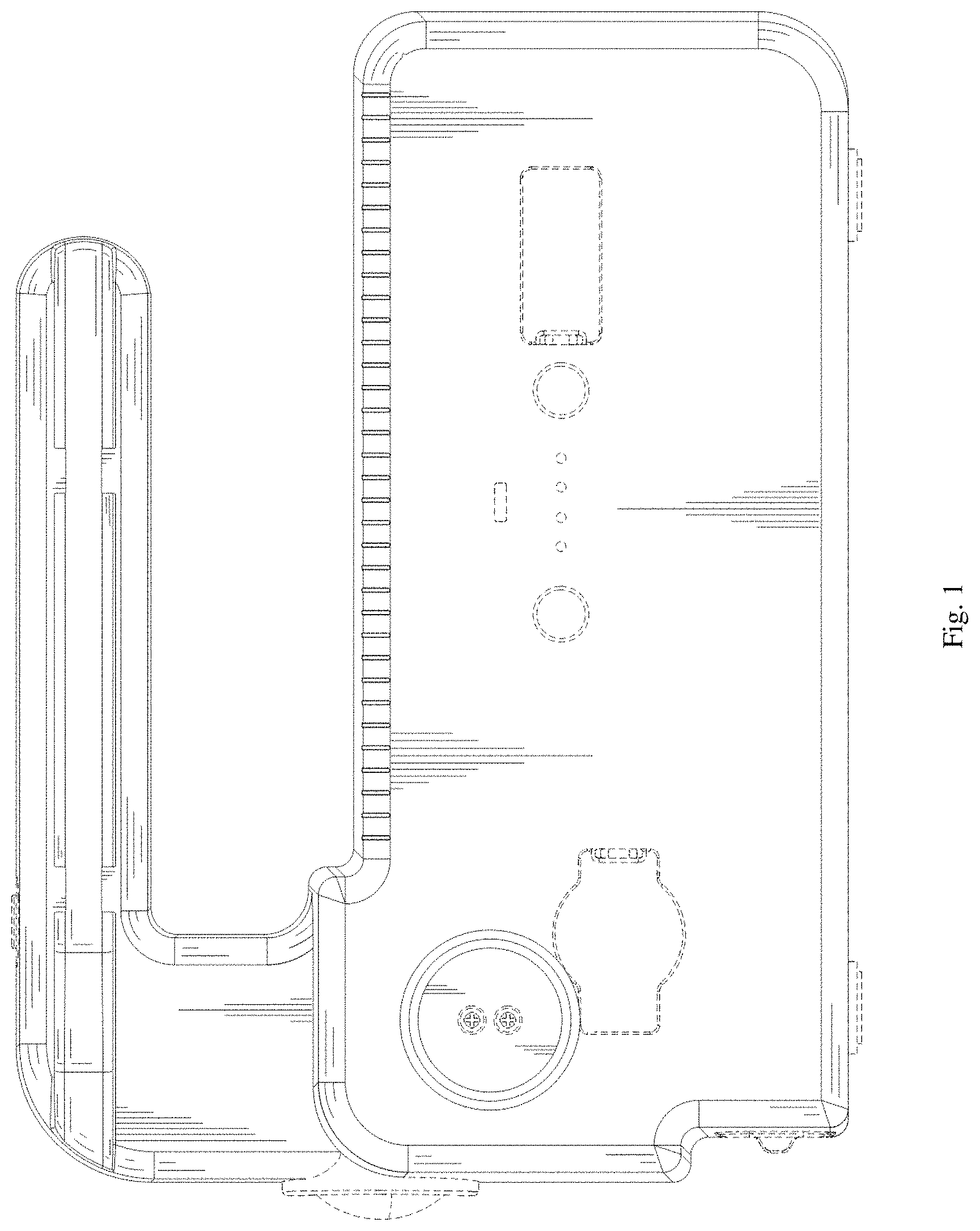 Patent USD1001066 Figure 1 – Jump starter