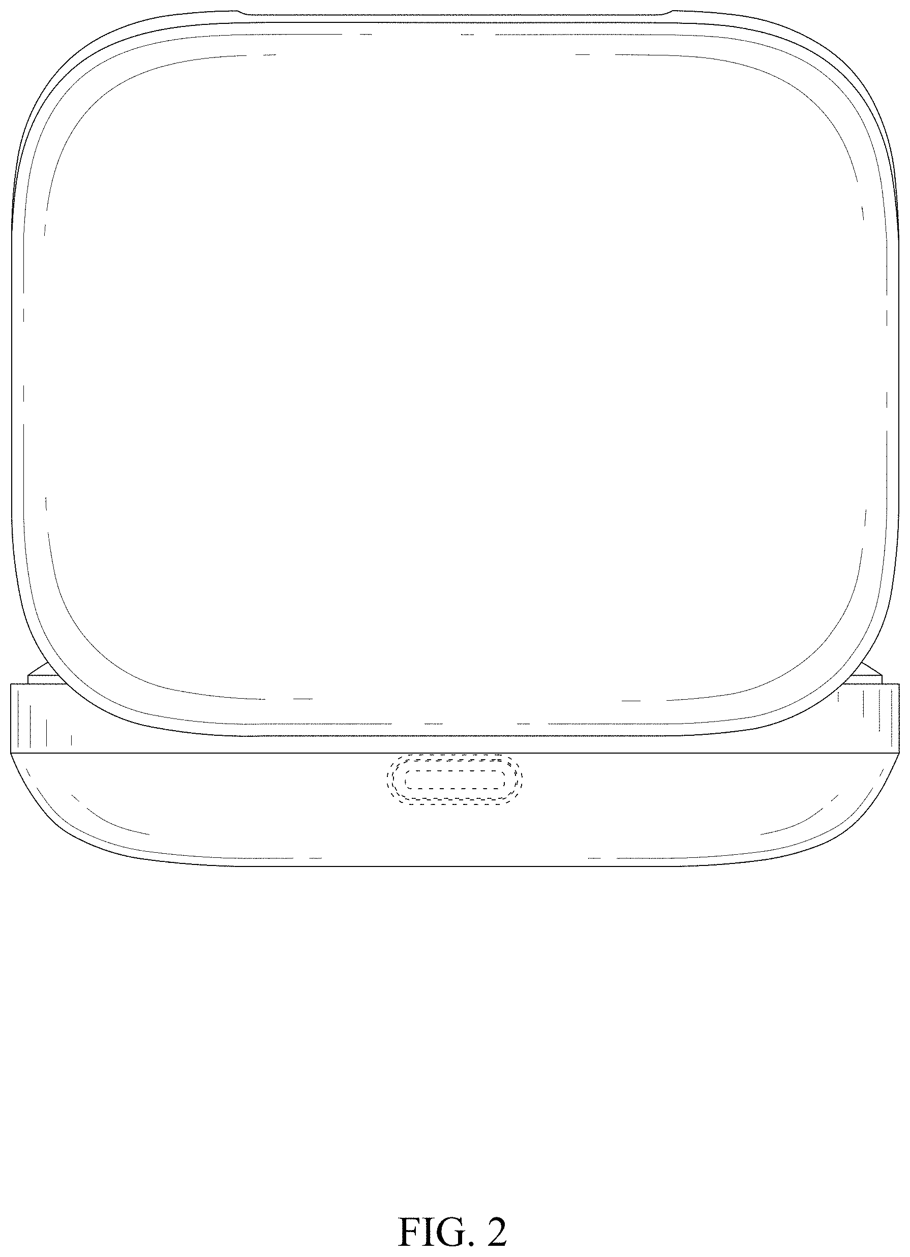 Patent USD1001068 Figure 2 – Charging case for earphones
