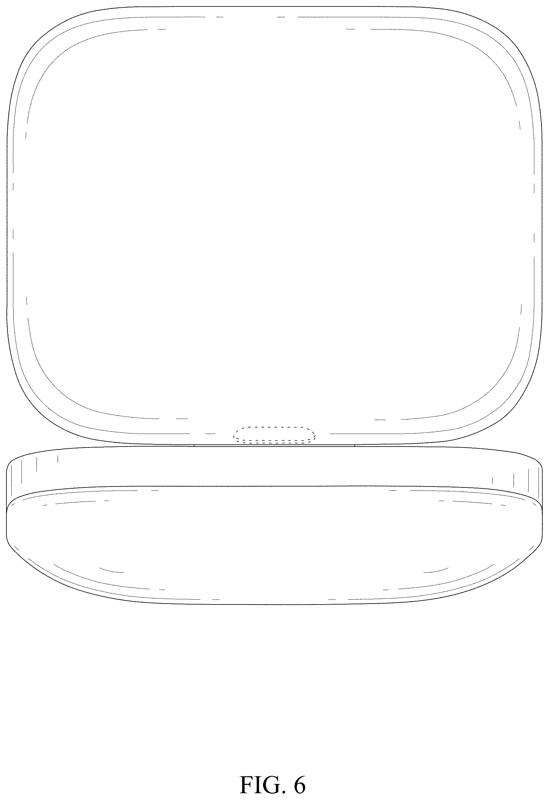 Patent USD1001068 Figure 6 – Charging case for earphones