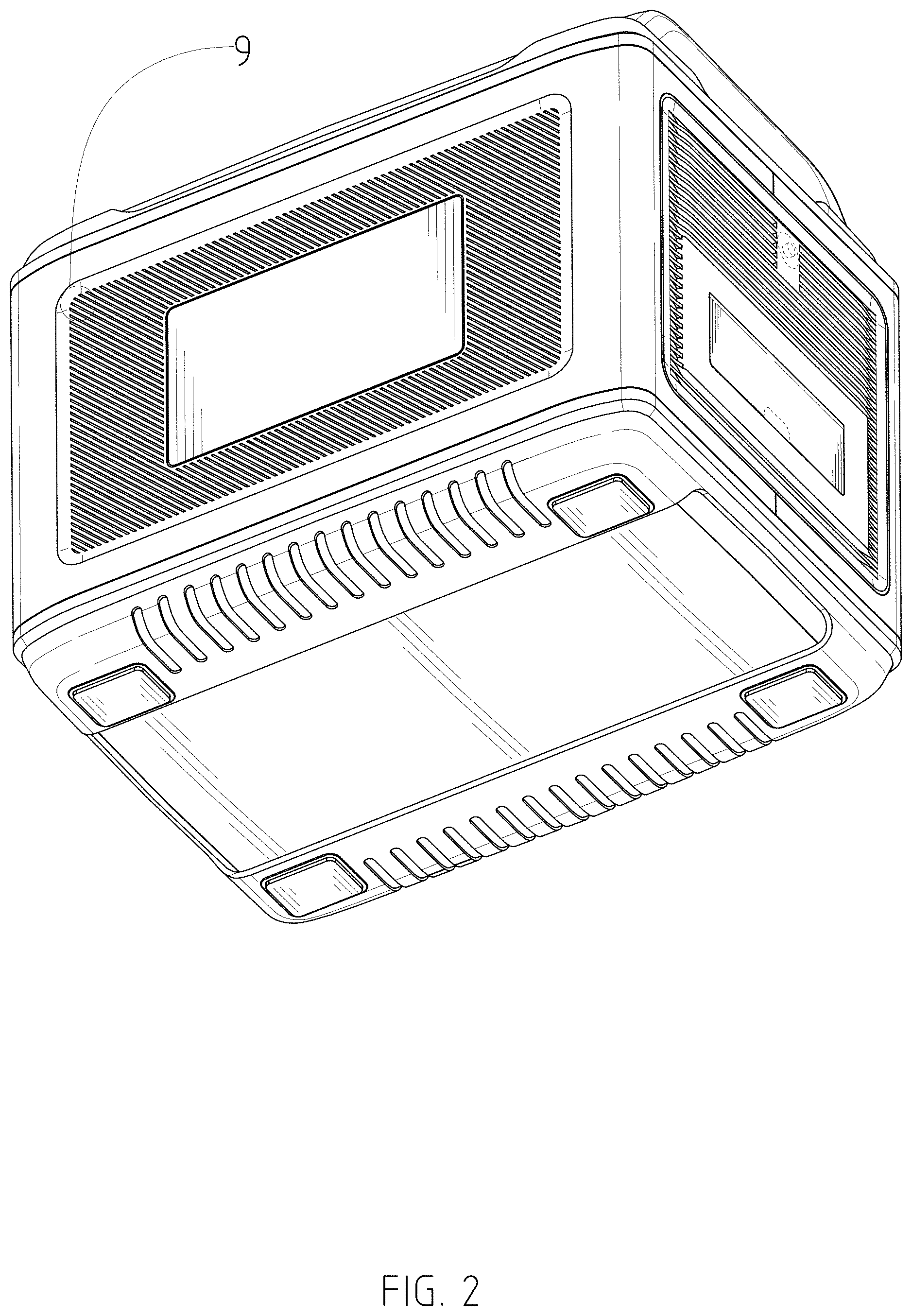 Patent USD1001069 Figure 2 – Portable power station