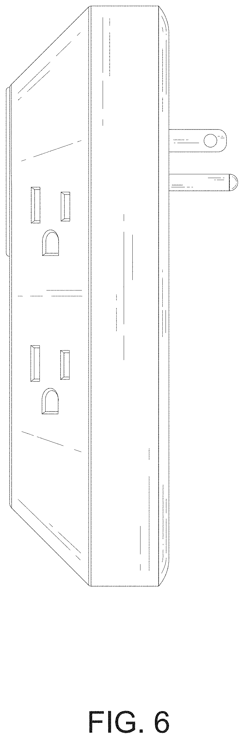 Patent USD1001077 Figure 6 – USB socket