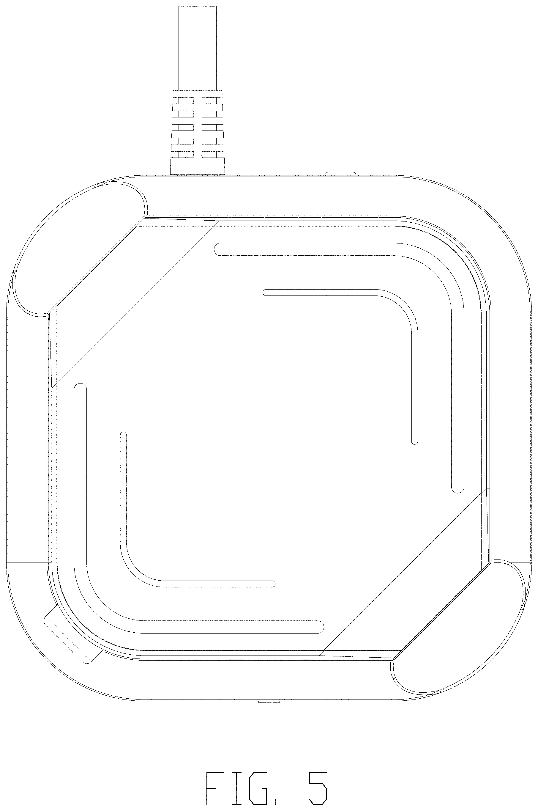 Patent USD1001079 Figure 5 – Charging socket