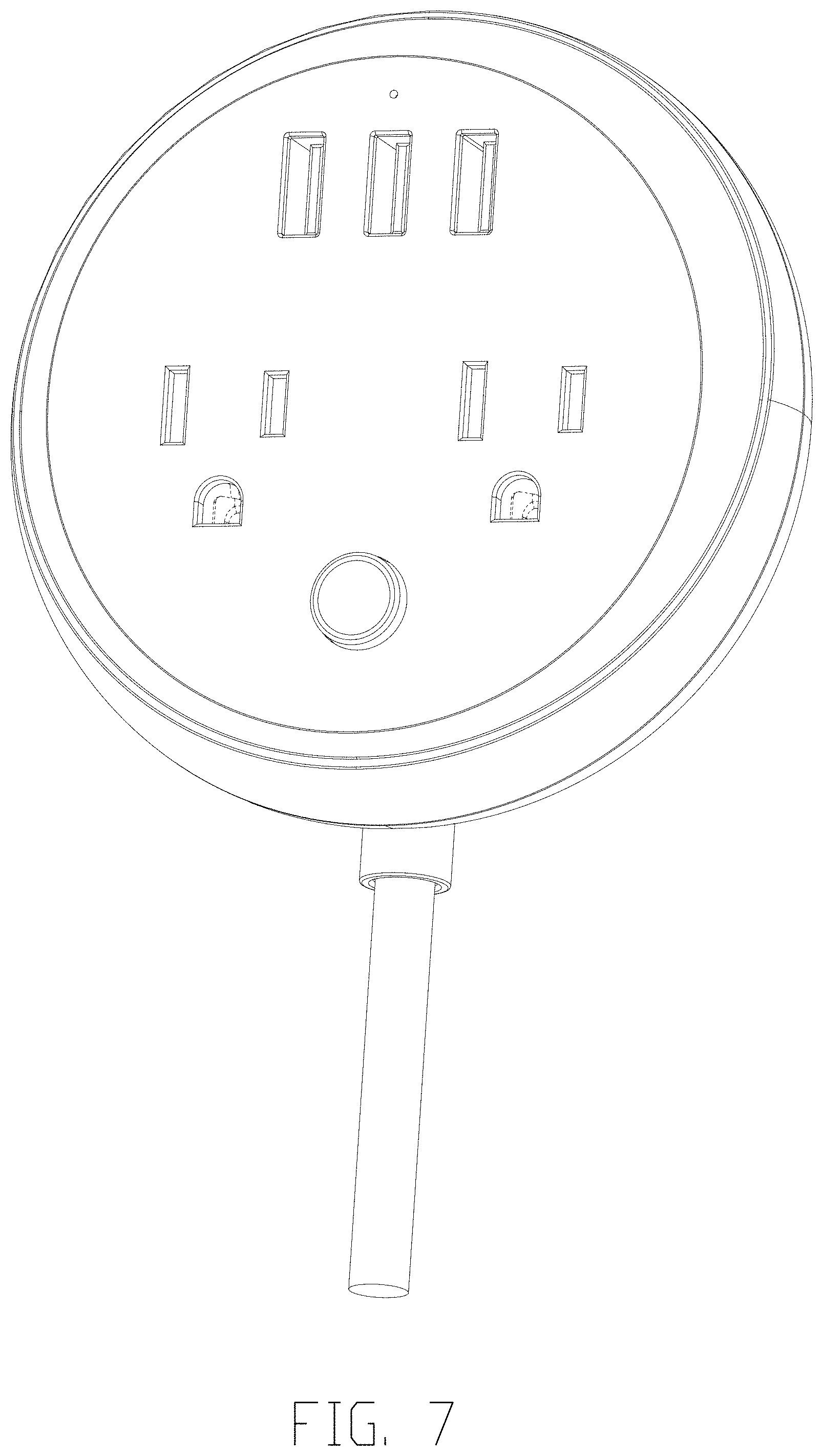 Patent USD1001080 Figure 6 – Charging socket