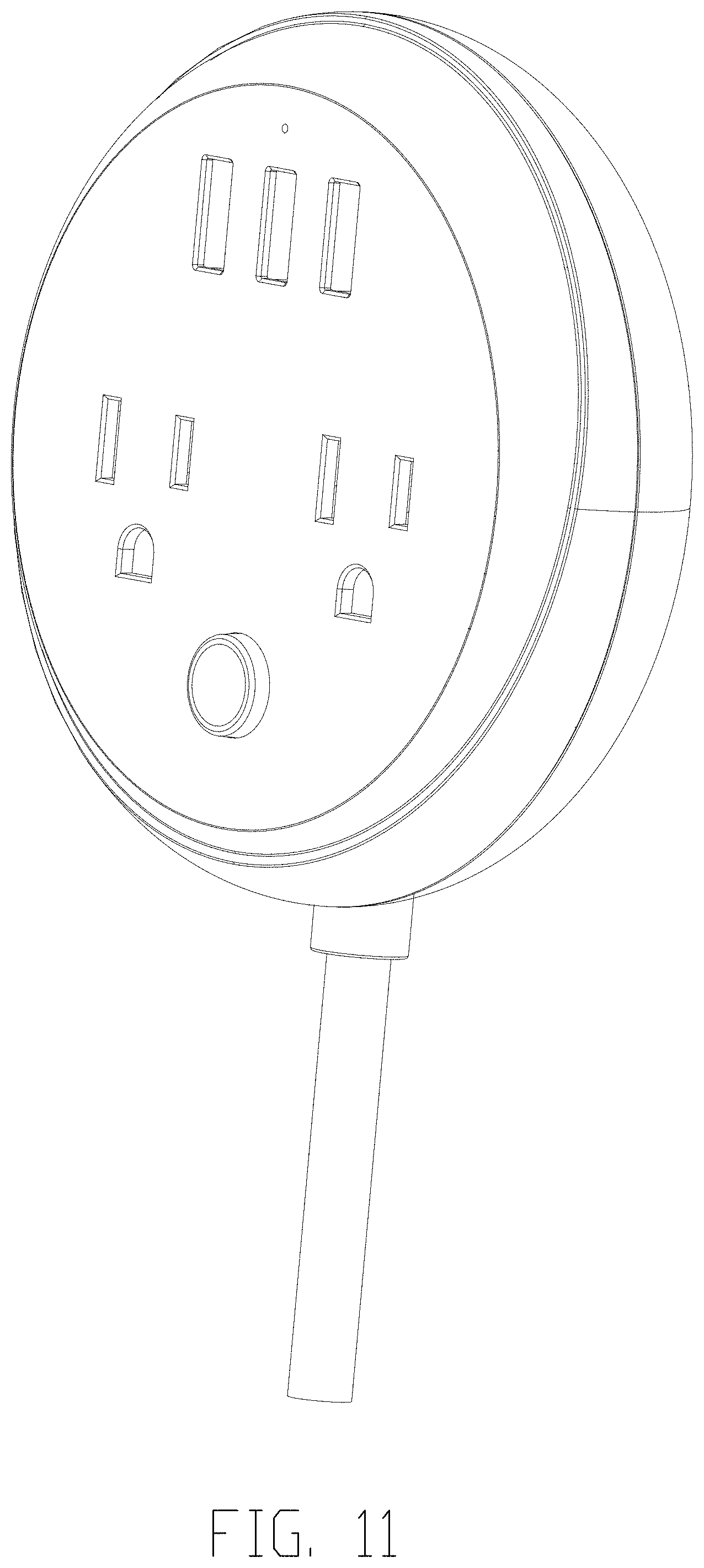Patent USD1001080 Figure 10 – Charging socket