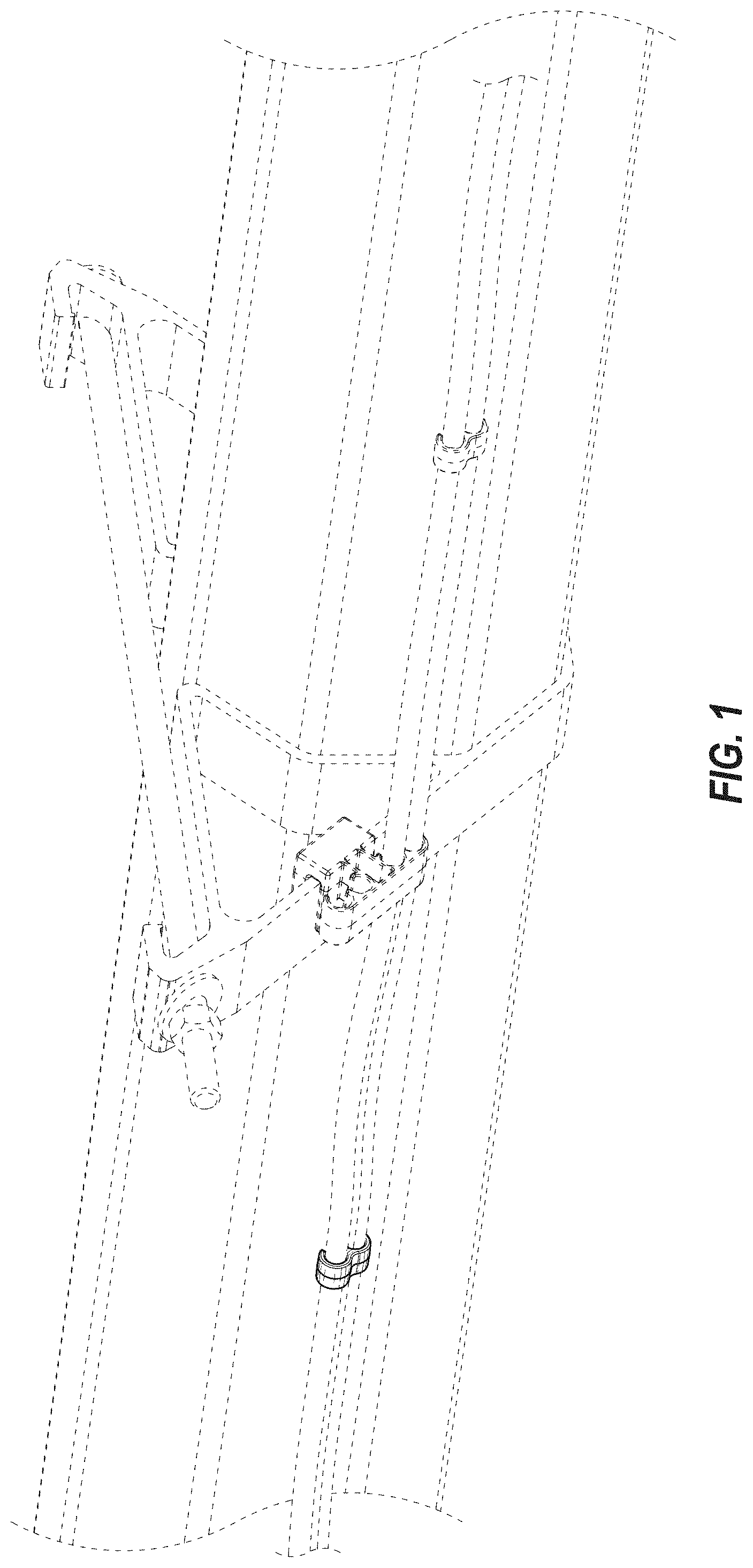 Patent USD1001082 Figure 1 – Solar panel cable retention clip