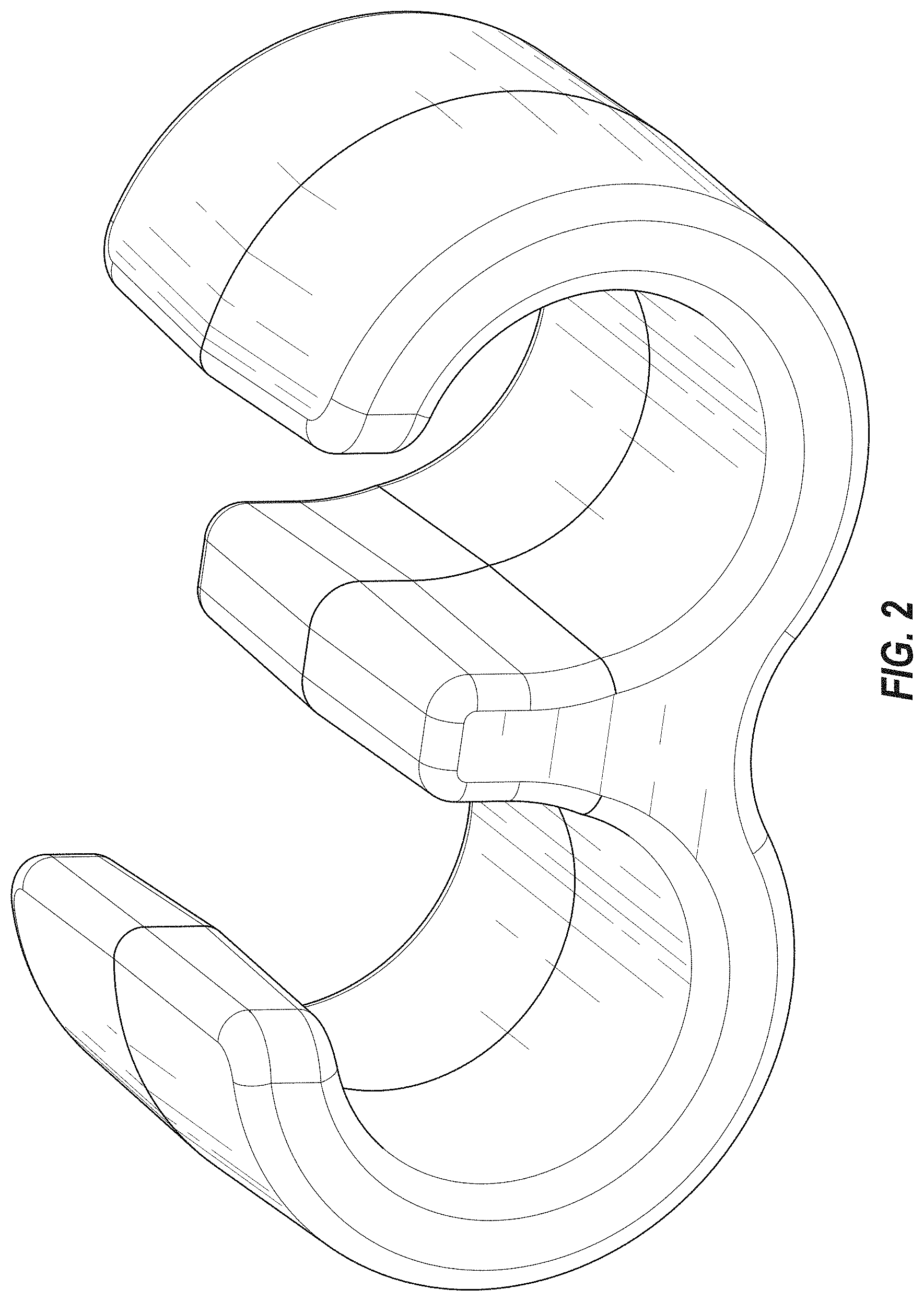 Patent USD1001082 Figure 2 – Solar panel cable retention clip