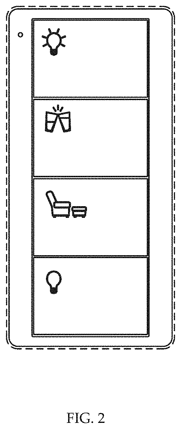 Patent USD1001085 Figure 2 – Control device