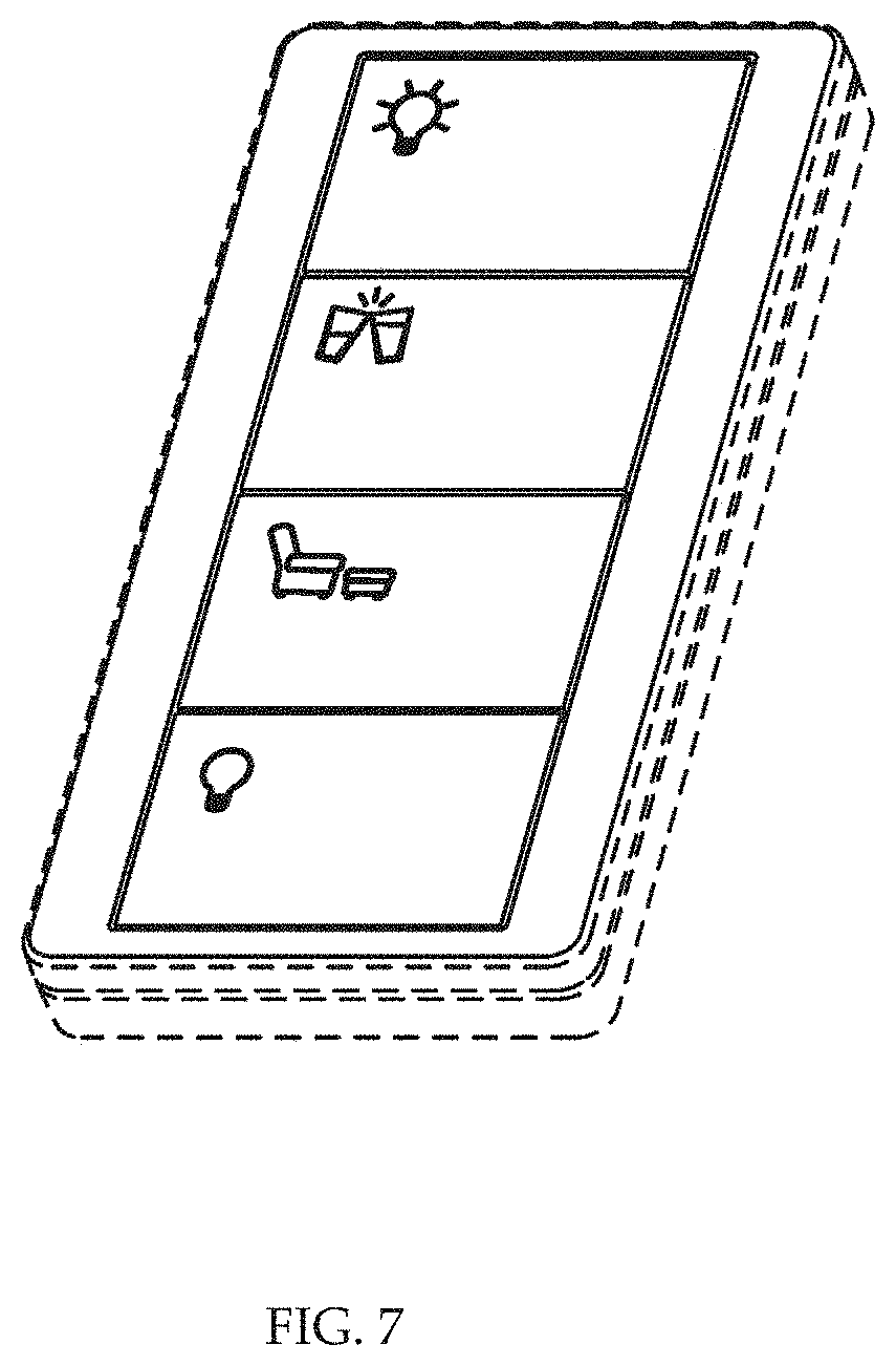 Patent USD1001085 Figure 5 – Control device