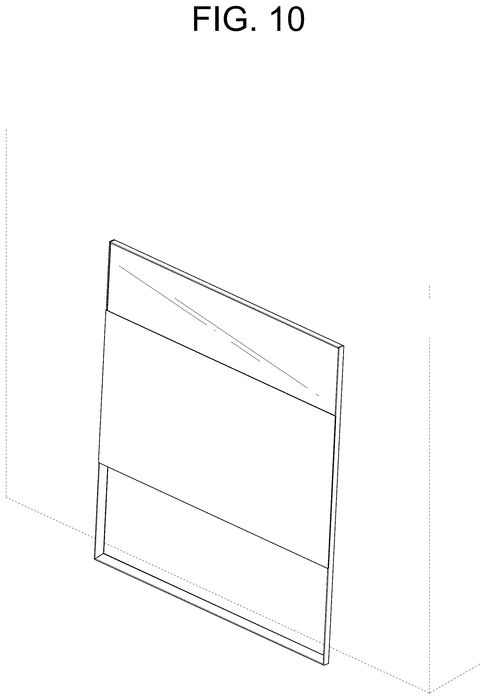 Patent USD1001089 Figure 10 – TV receiver
