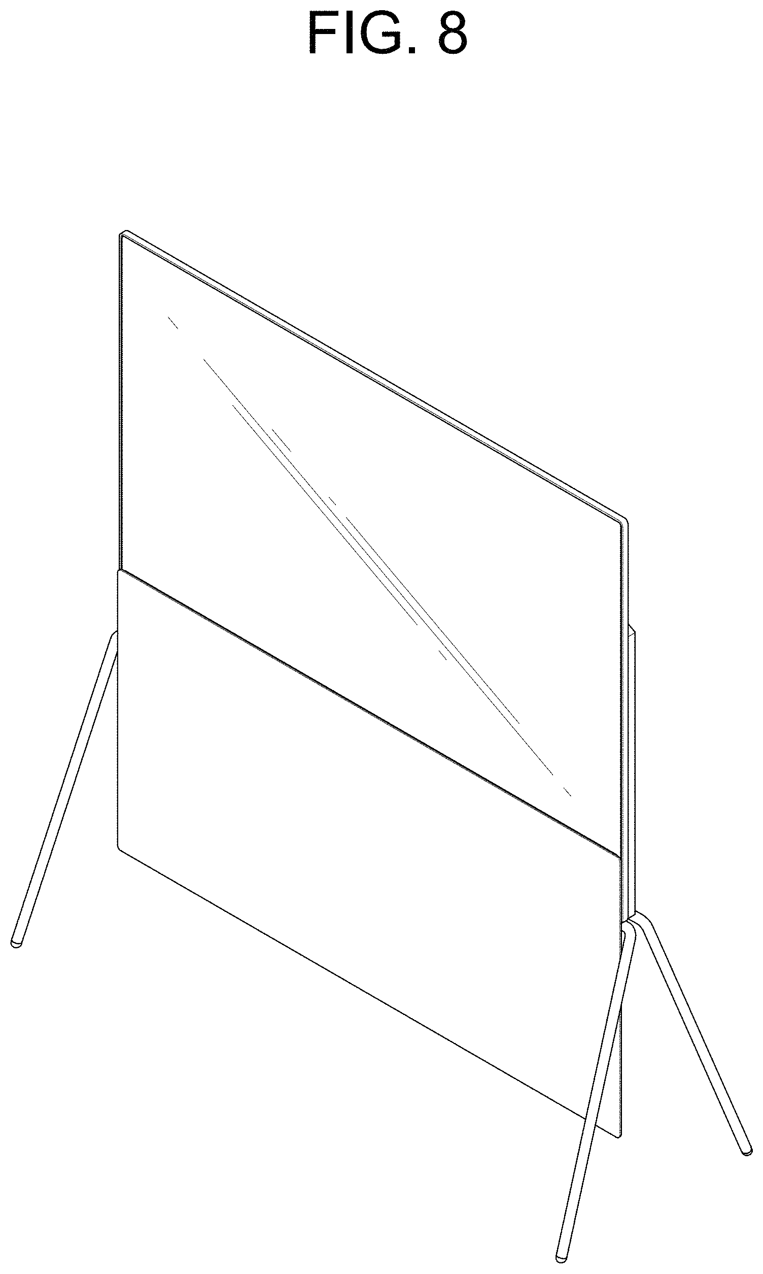 Patent USD1001090 Figure 8 – TV receiver