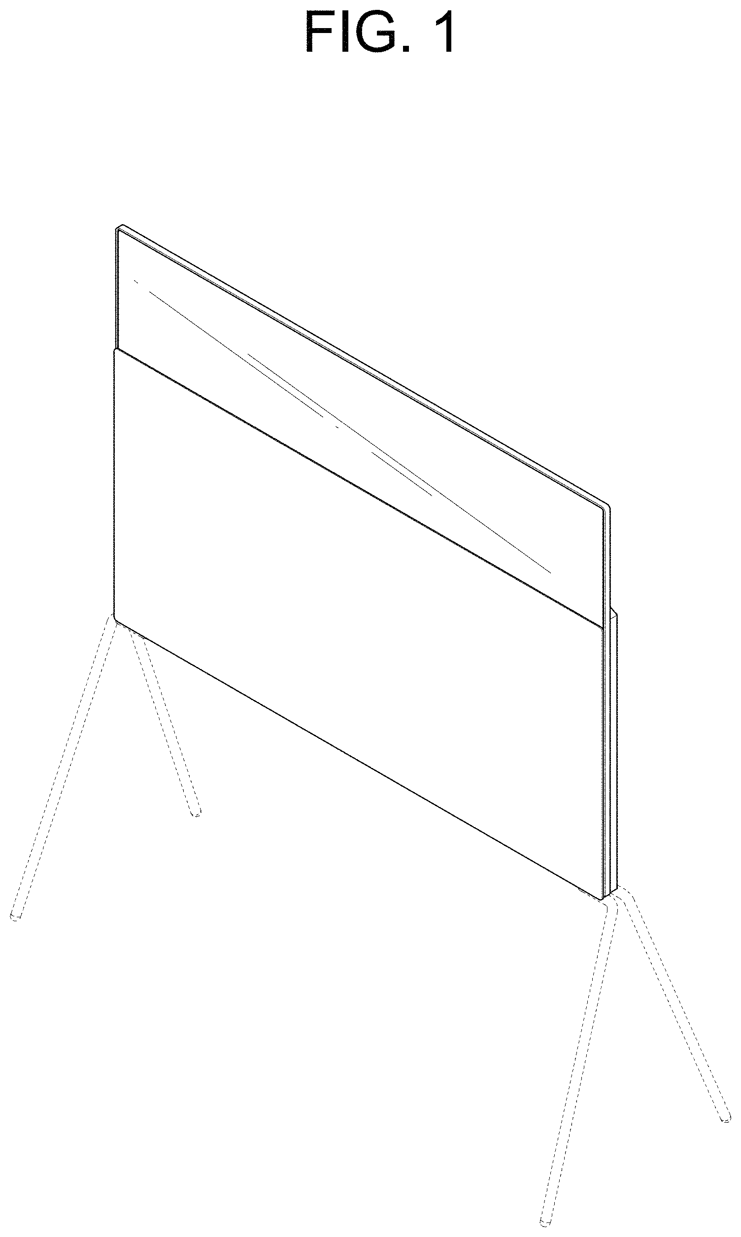 Patent USD1001091 Figure 1 – TV receiver