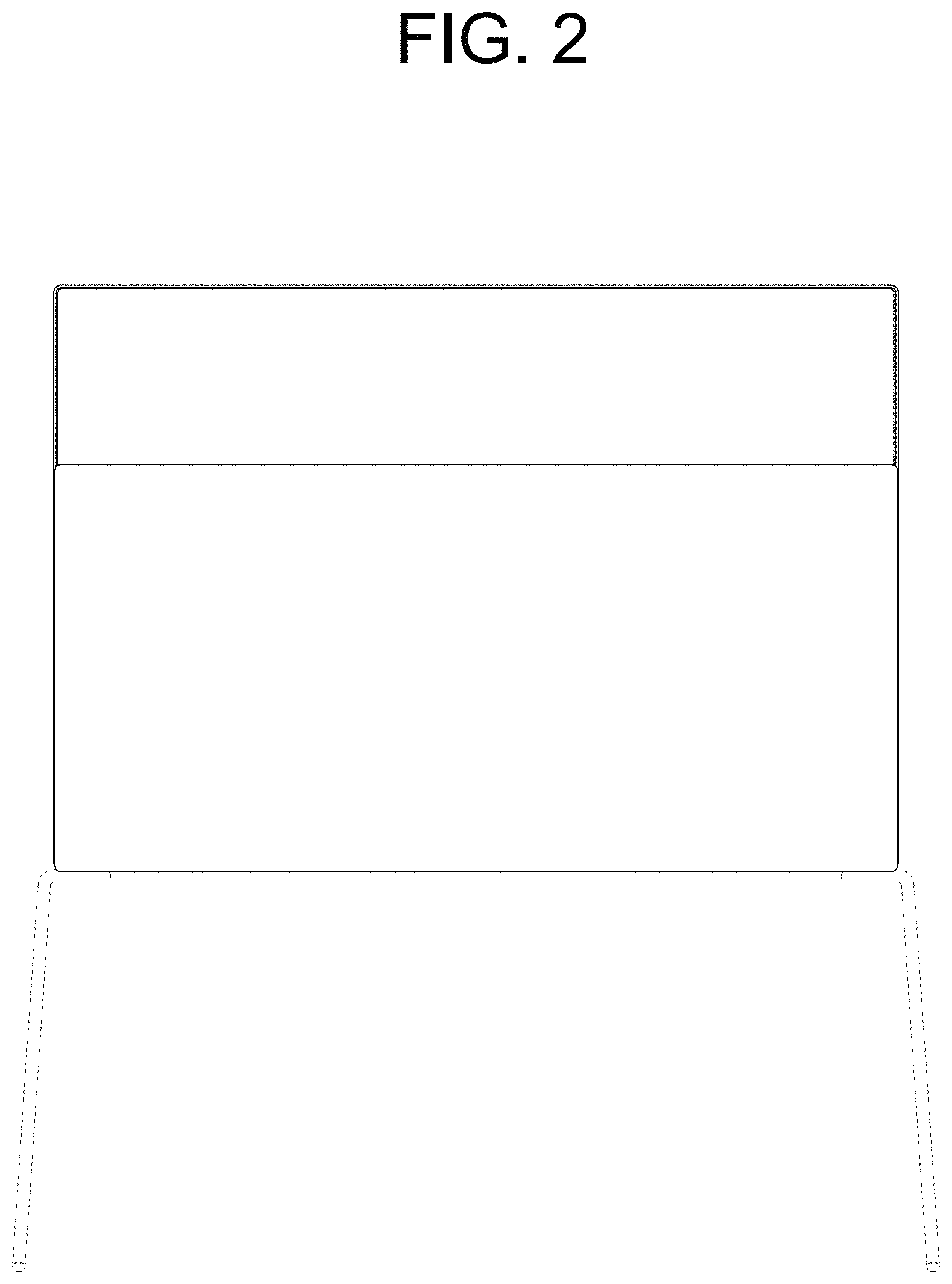 Patent USD1001091 Figure 2 – TV receiver