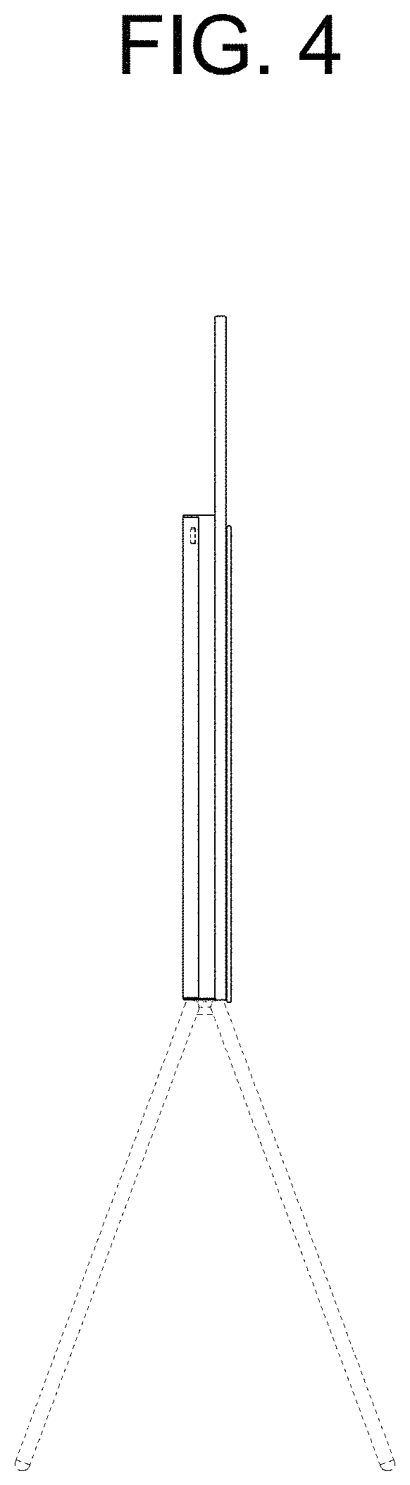 Patent USD1001091 Figure 4 – TV receiver