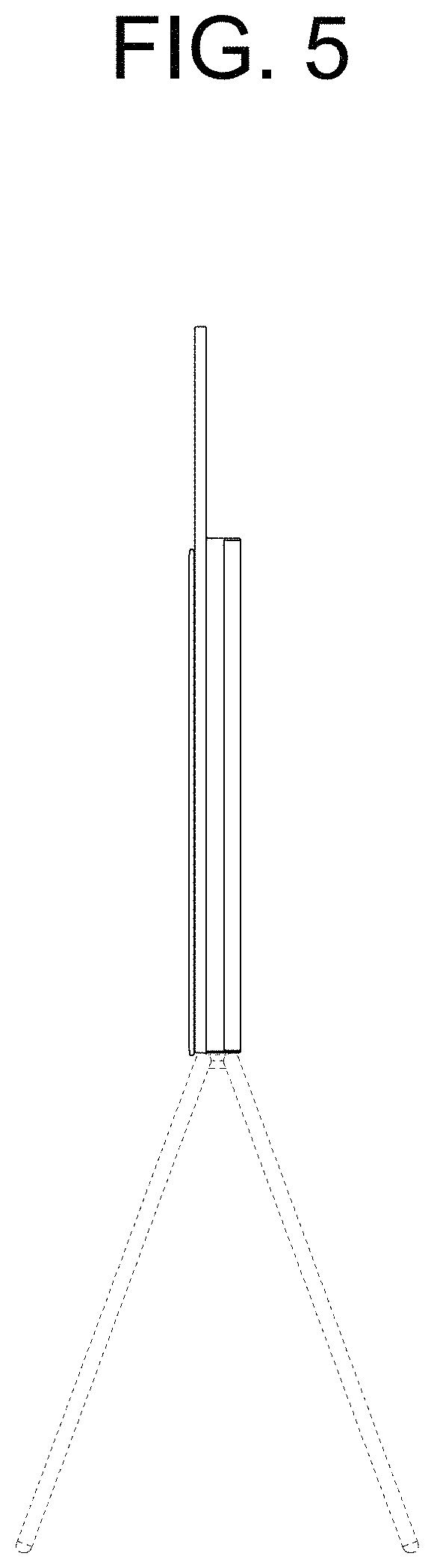 Patent USD1001091 Figure 5 – TV receiver