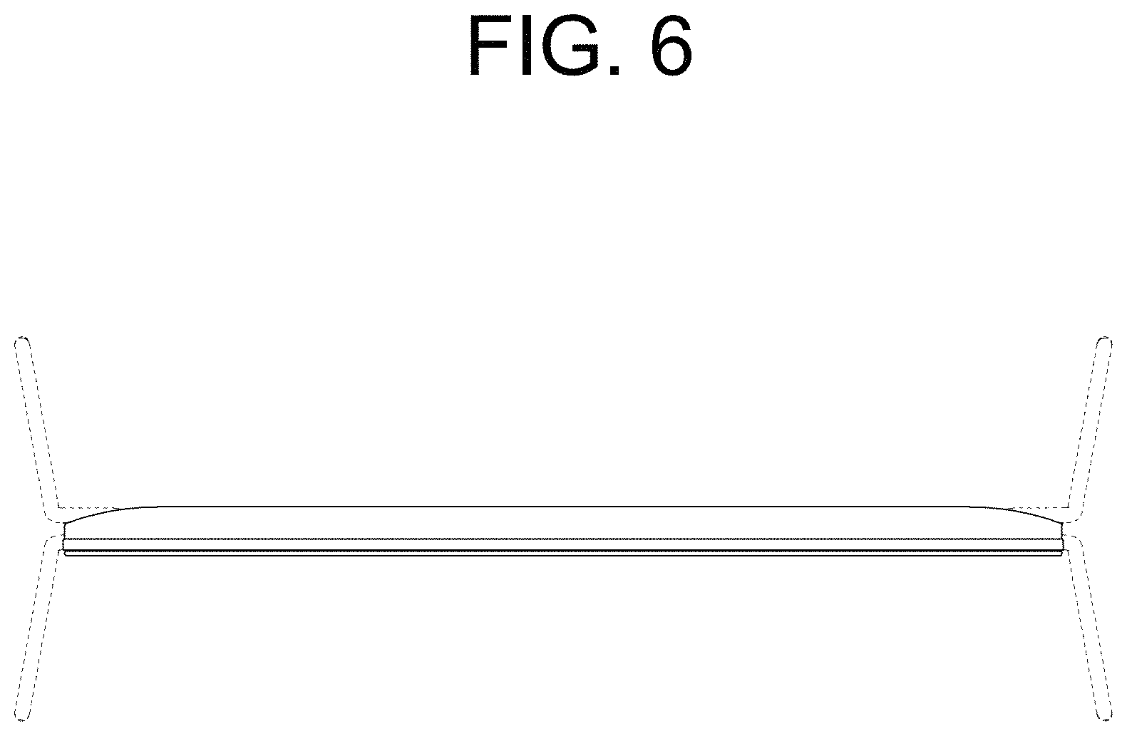Patent USD1001091 Figure 6 – TV receiver