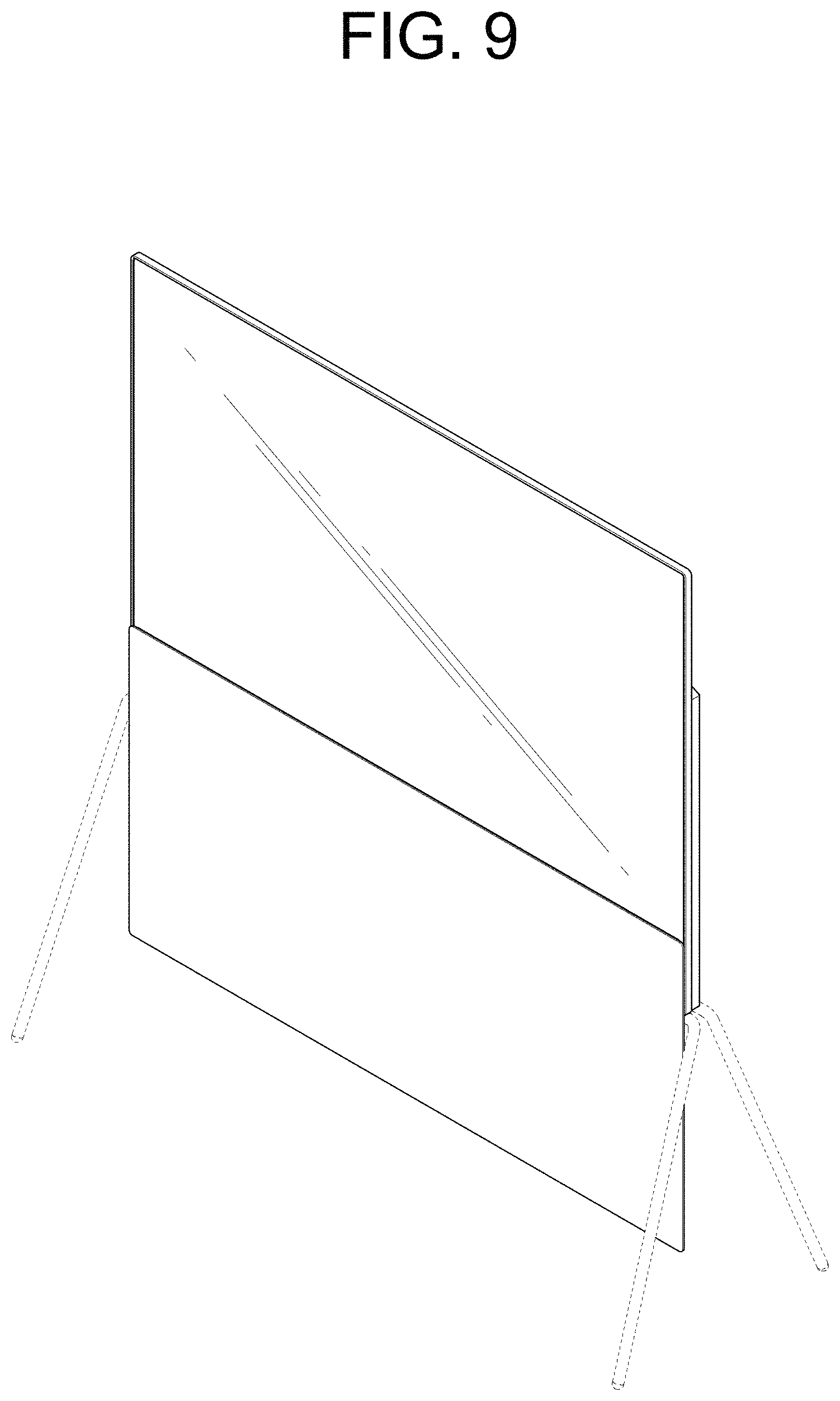 Patent USD1001091 Figure 9 – TV receiver