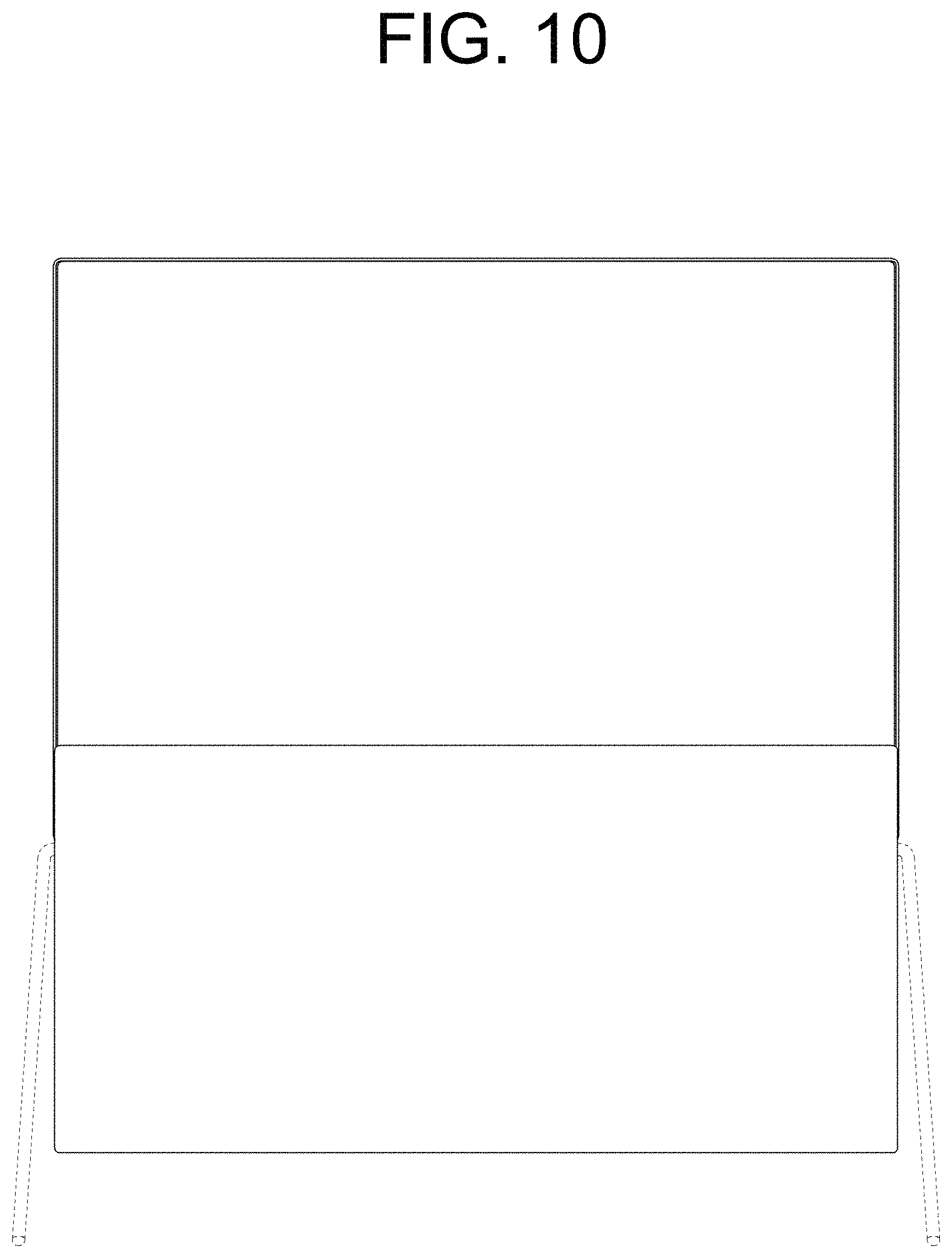 Patent USD1001091 Figure 10 – TV receiver
