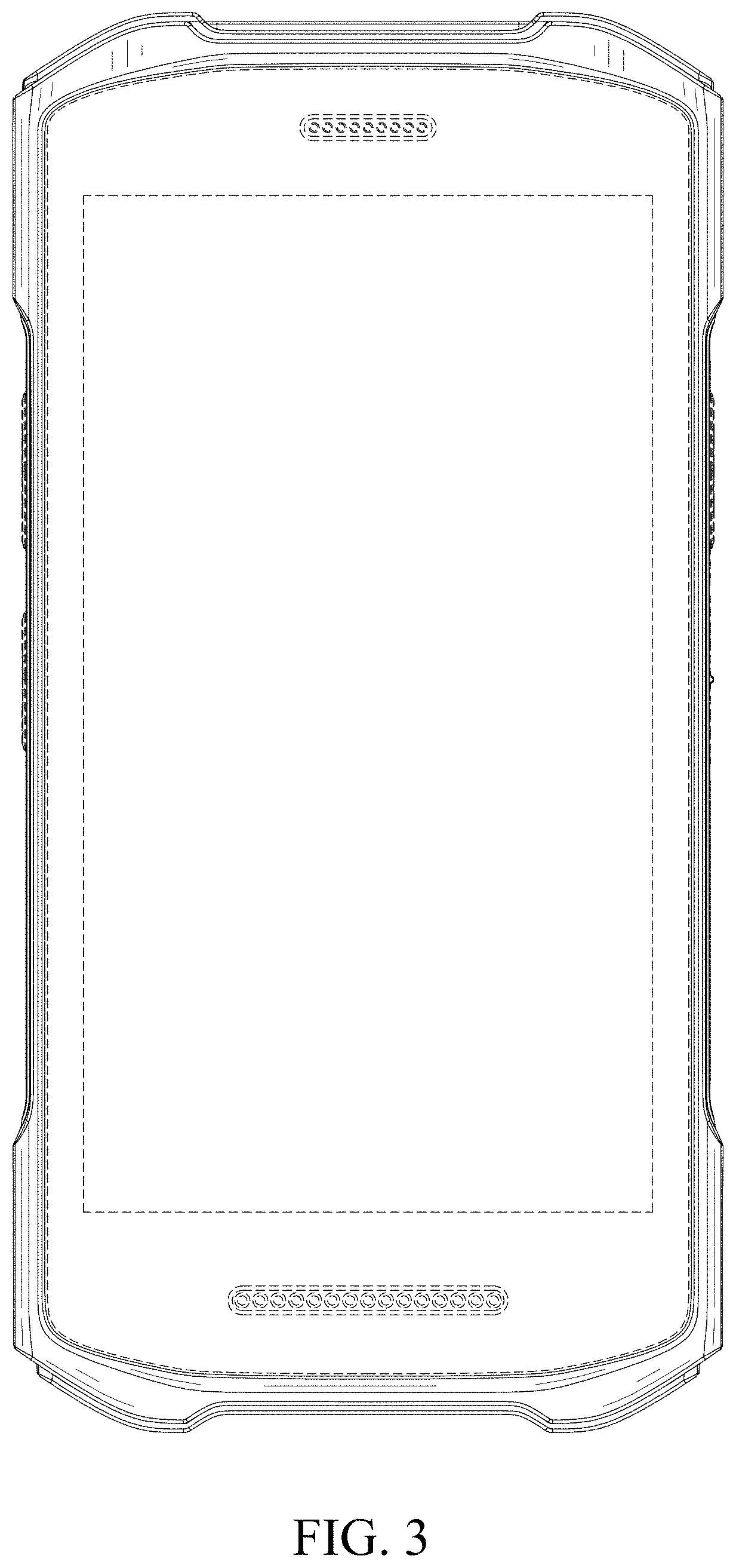 Patent USD1001093 Figure 3 – Mobile computing device