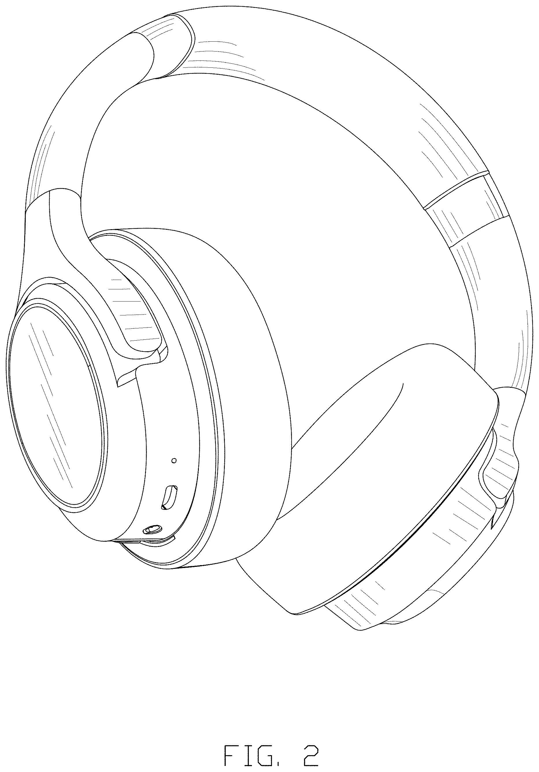 Patent USD1001094 Figure 2 – Headphone