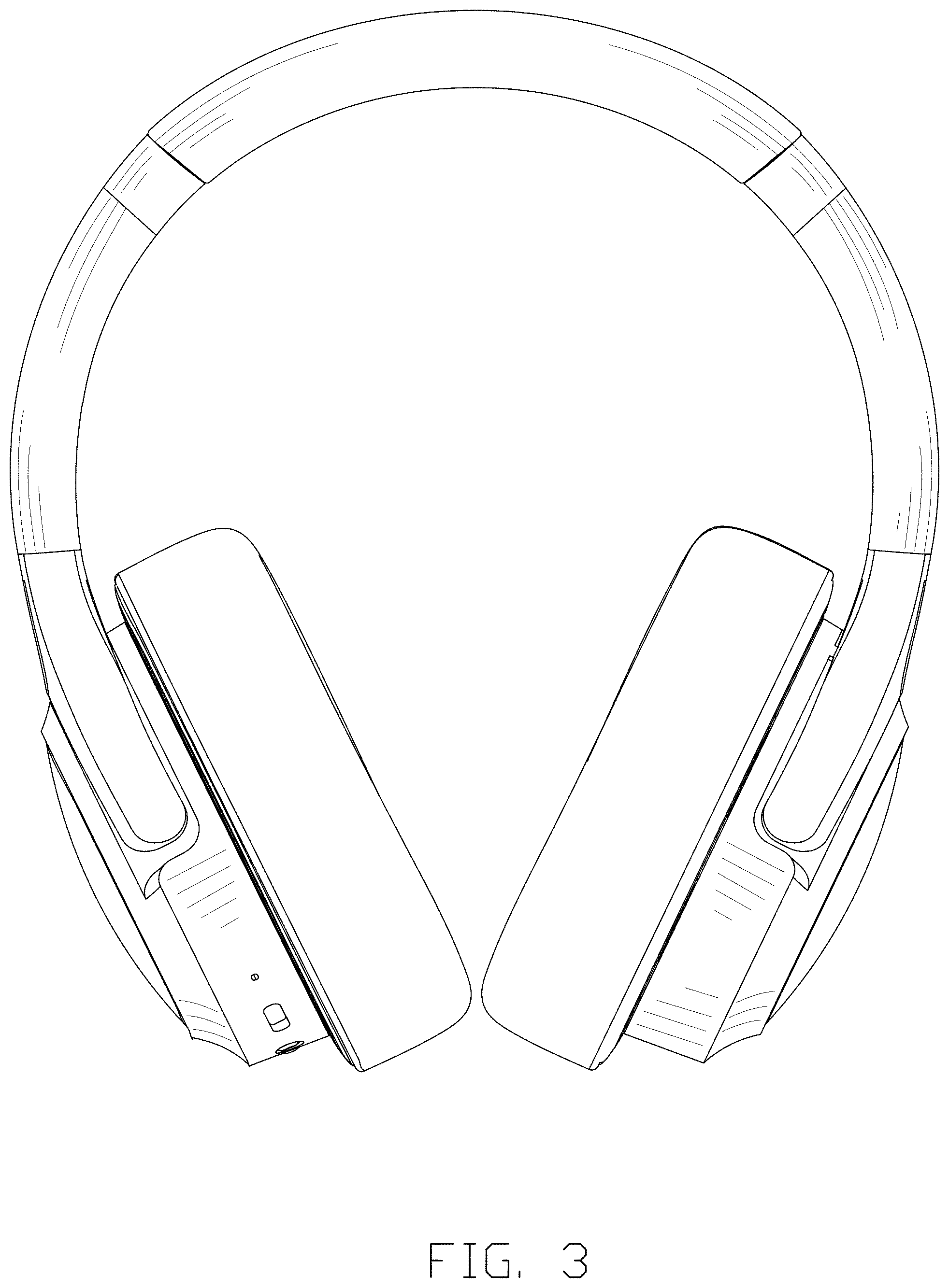 Patent USD1001094 Figure 3 – Headphone