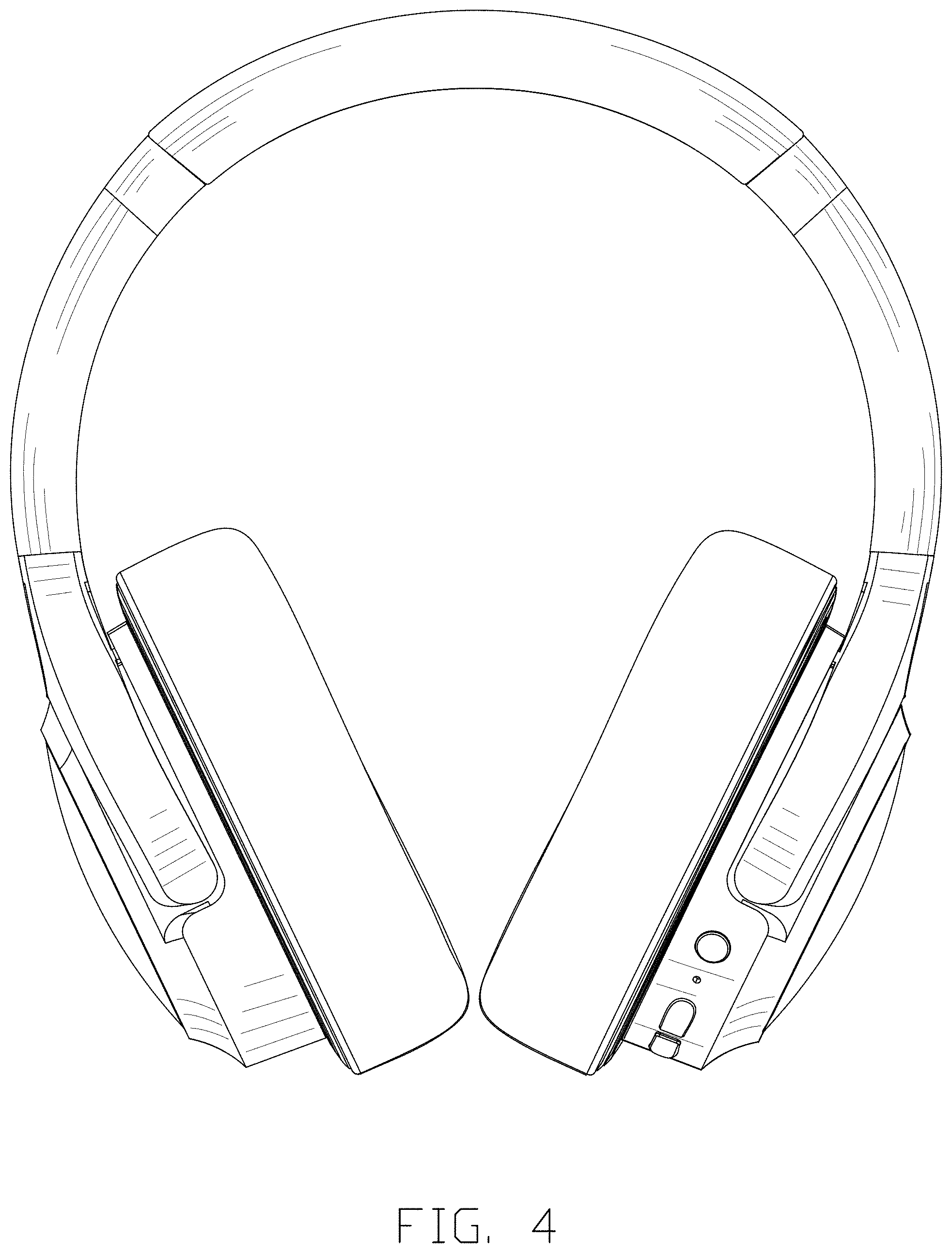 Patent USD1001094 Figure 4 – Headphone