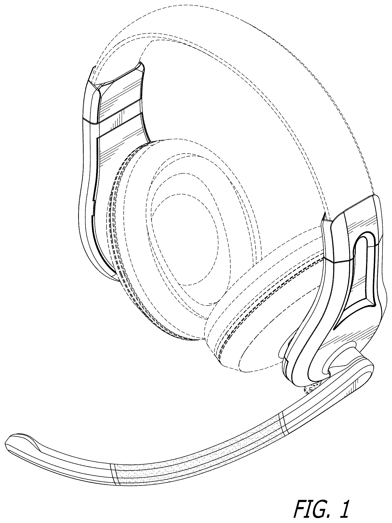 Patent USD1001095 Figure 1 – Headphones