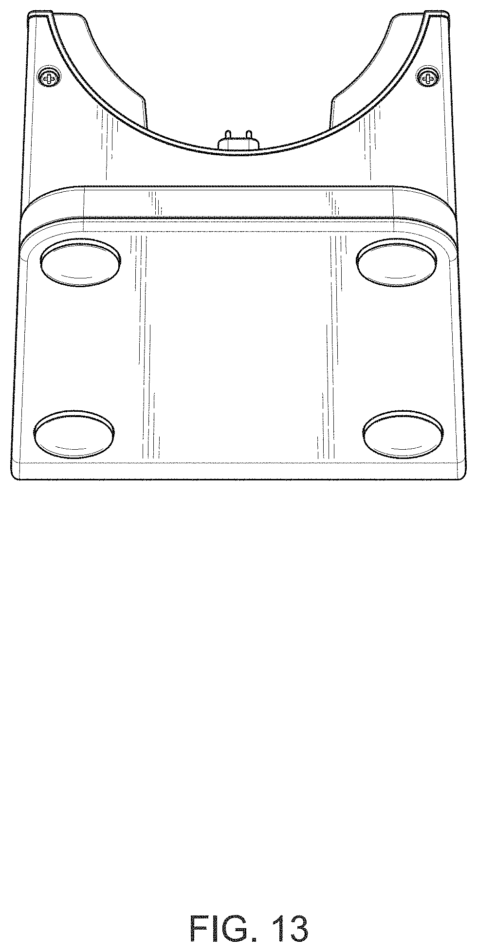 Patent USD1001096 Figure 13 – Headphone and stand assembly