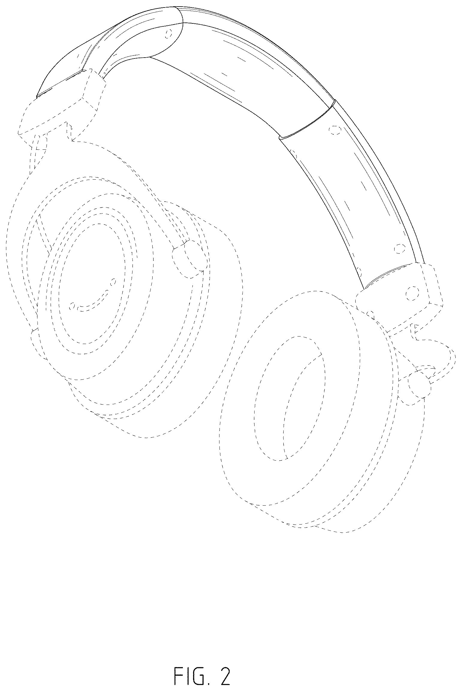 Patent USD1001098 Figure 2 – Replacement headband cushion kit