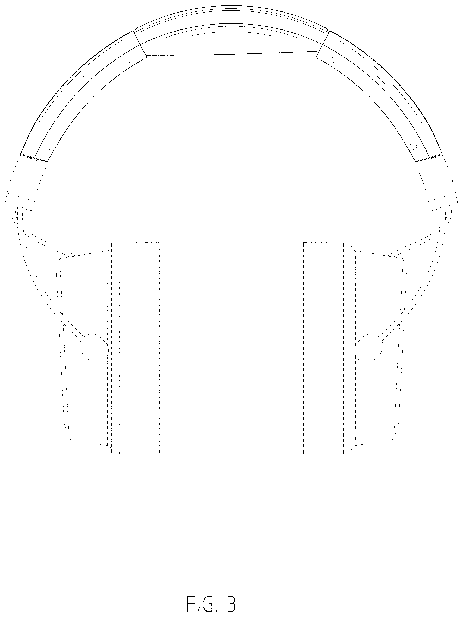 Patent USD1001098 Figure 3 – Replacement headband cushion kit