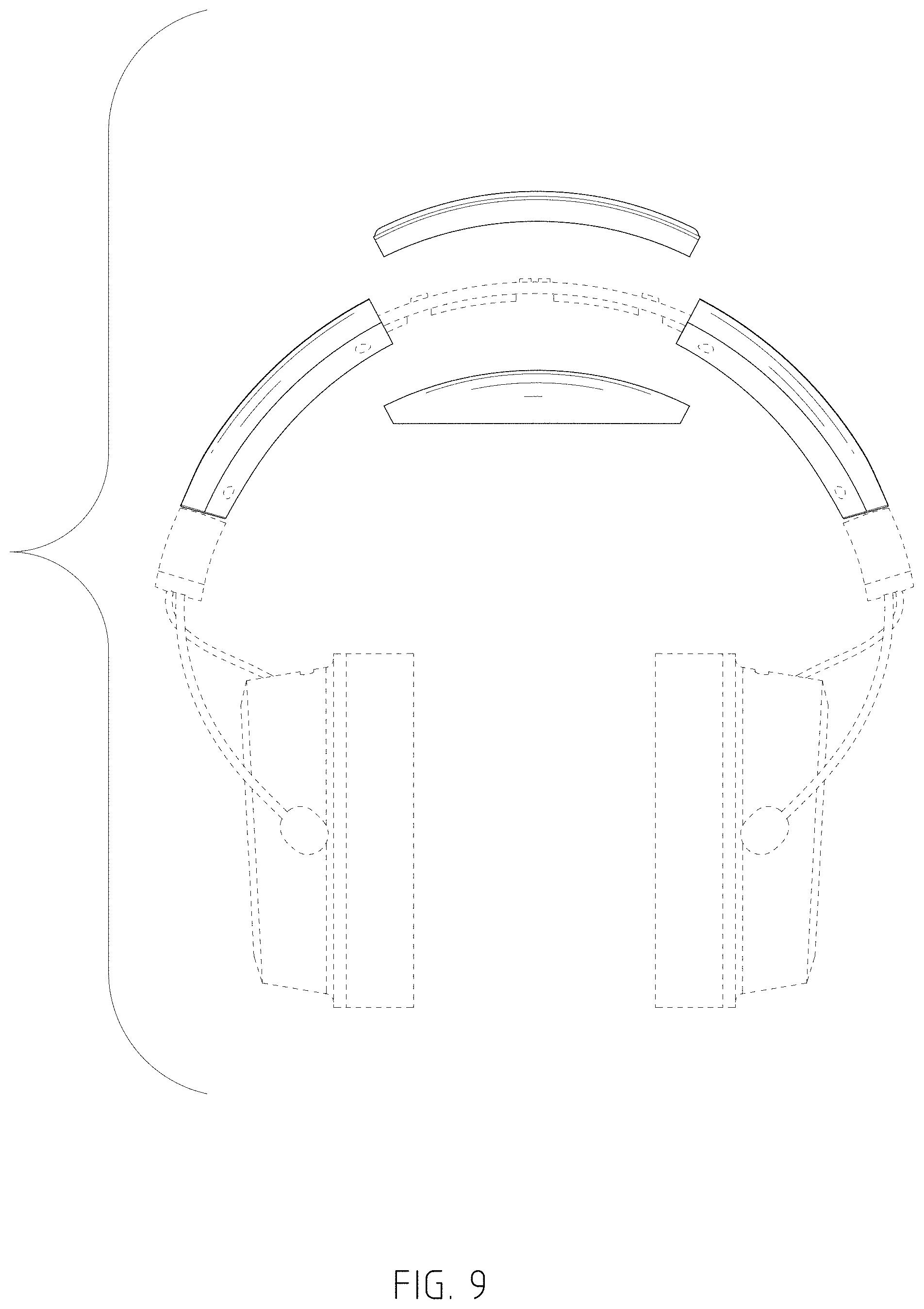 Patent USD1001098 Figure 9 – Replacement headband cushion kit