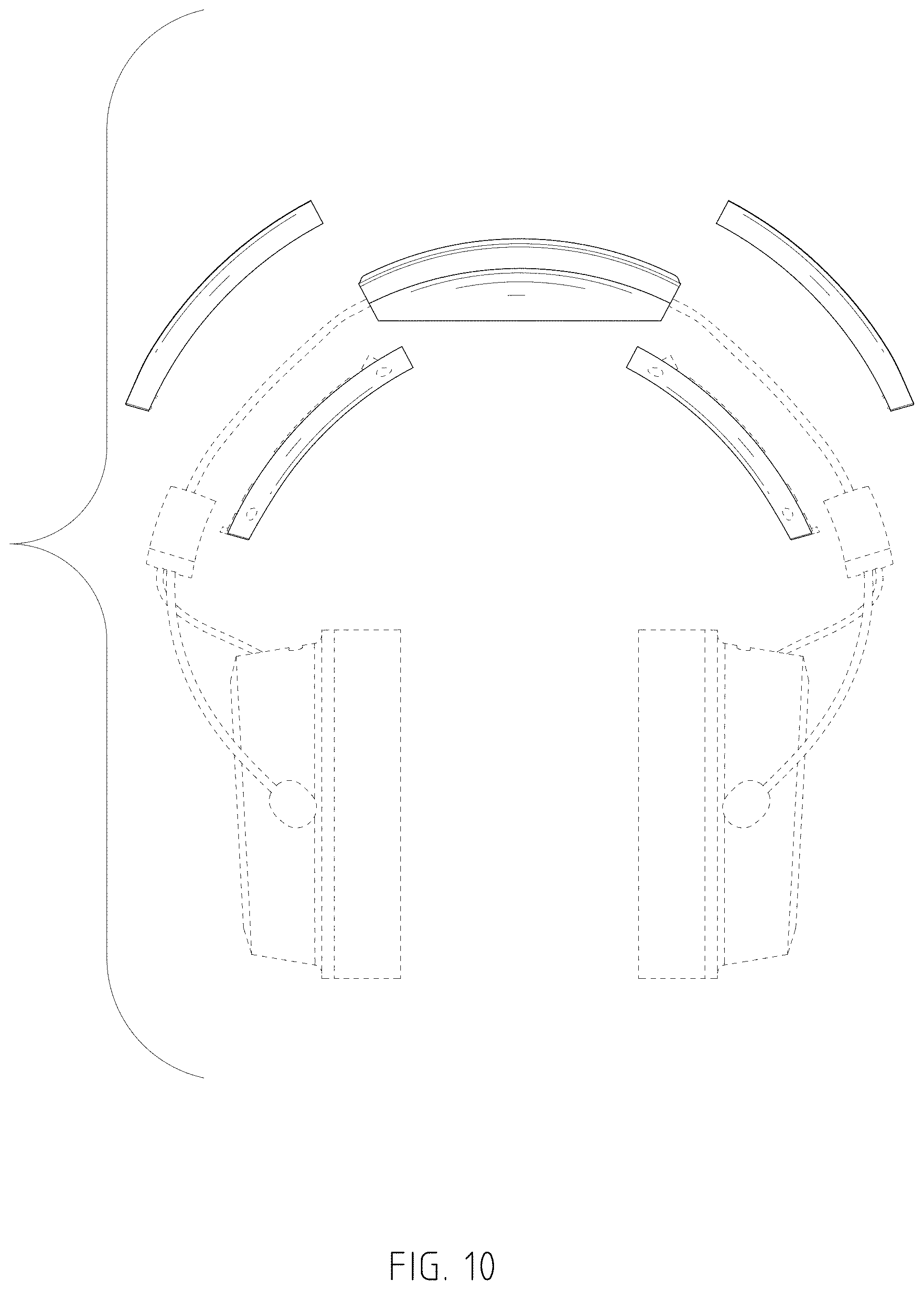 Patent USD1001098 Figure 10 – Replacement headband cushion kit