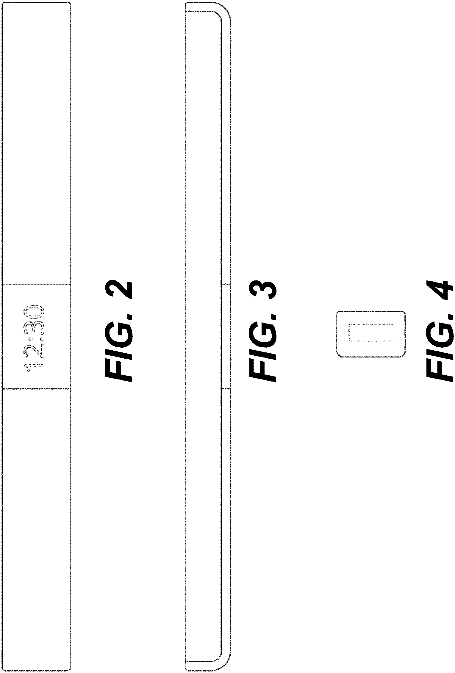 Patent USD1001099 Figure 2 – Audio conferencing system with a middle-mounted video display panel