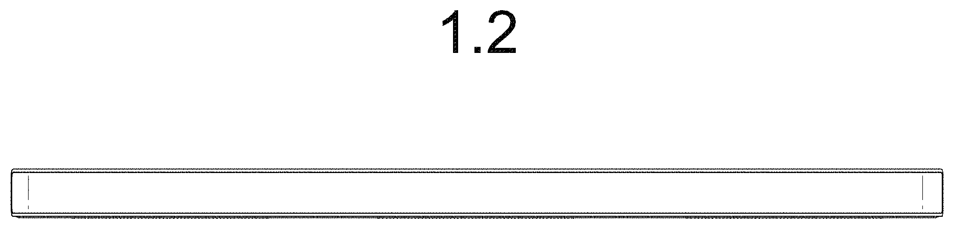 Patent USD1001100 Figure 2 – Sound bar