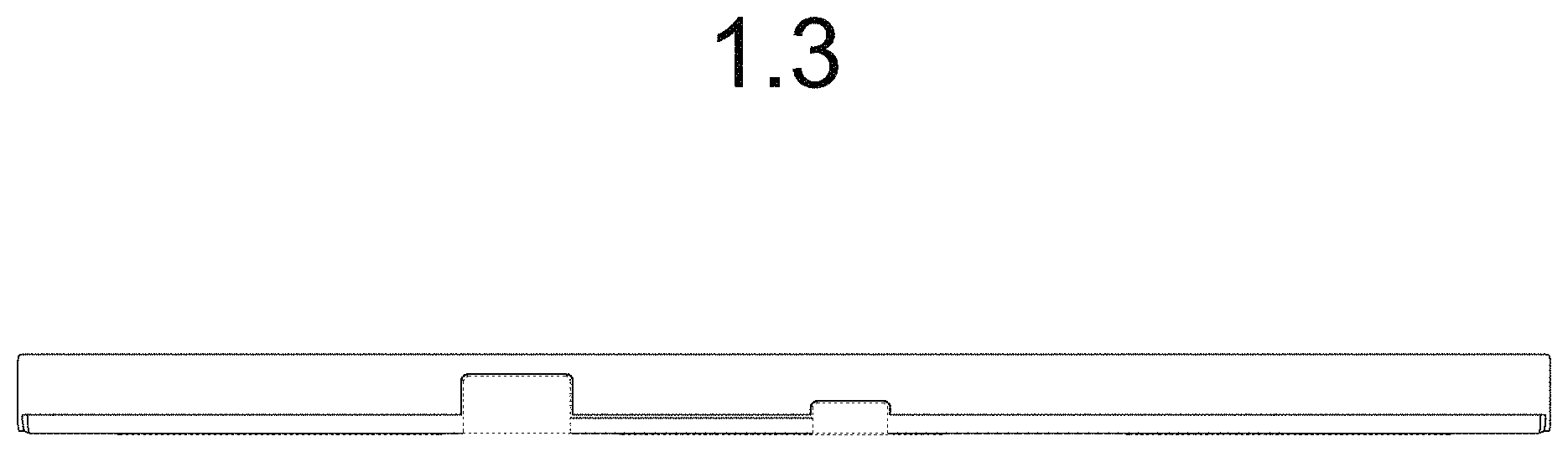 Patent USD1001100 Figure 3 – Sound bar