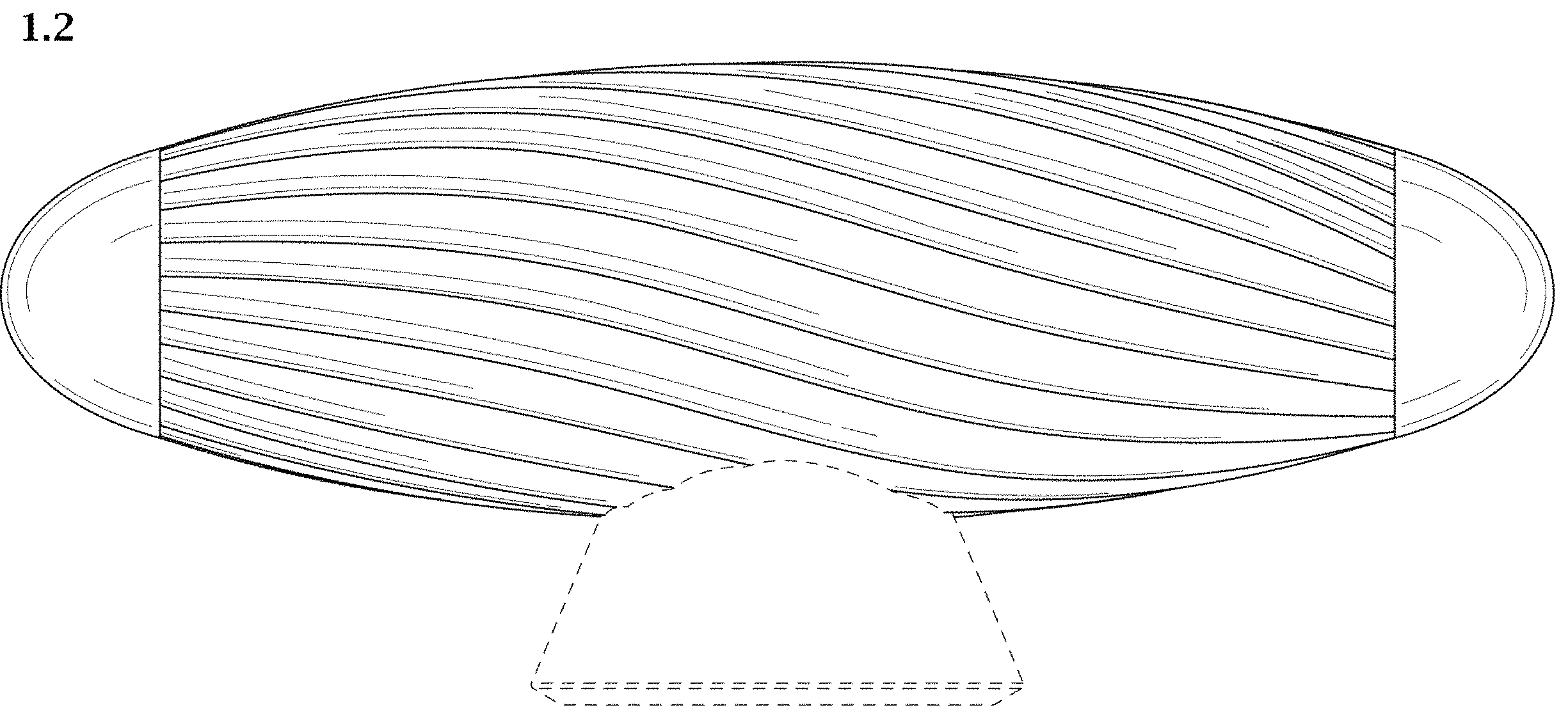 Patent USD1001103 Figure 2 – Sound bar