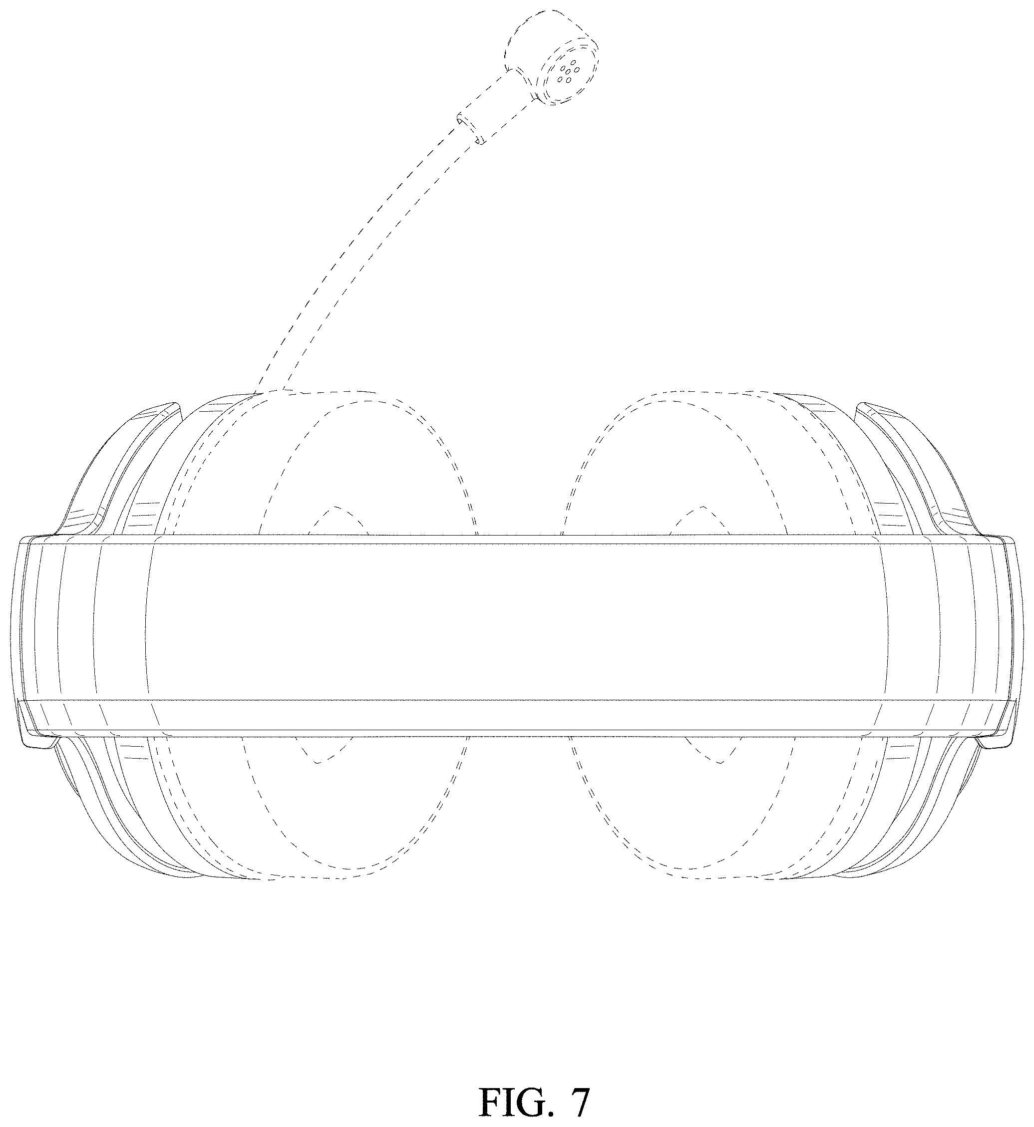 Patent USD1001105 Figure 7 – Wireless headphone