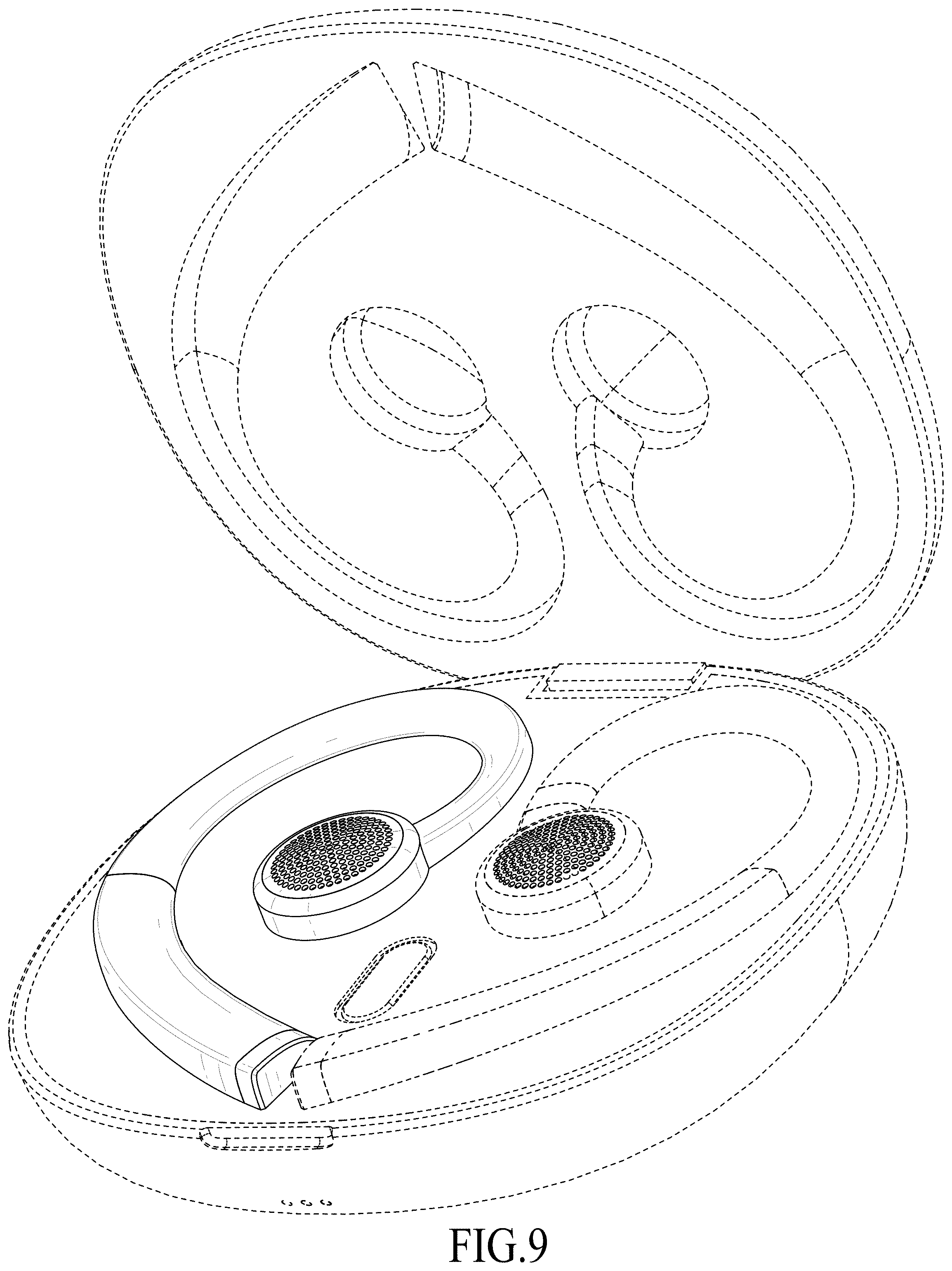 Patent USD1001106 Figure 8 – Wireless earphone