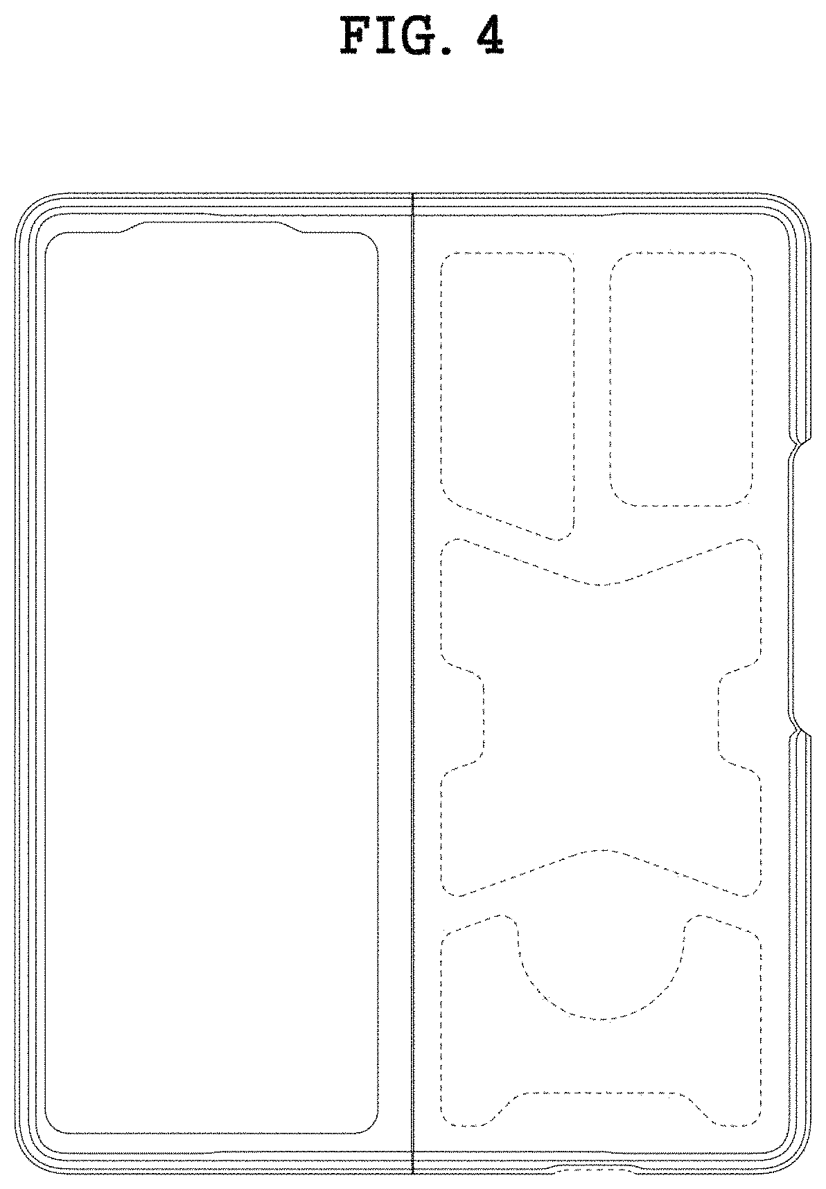 Patent USD1001113 Figure 4 – Case for electronic communications device